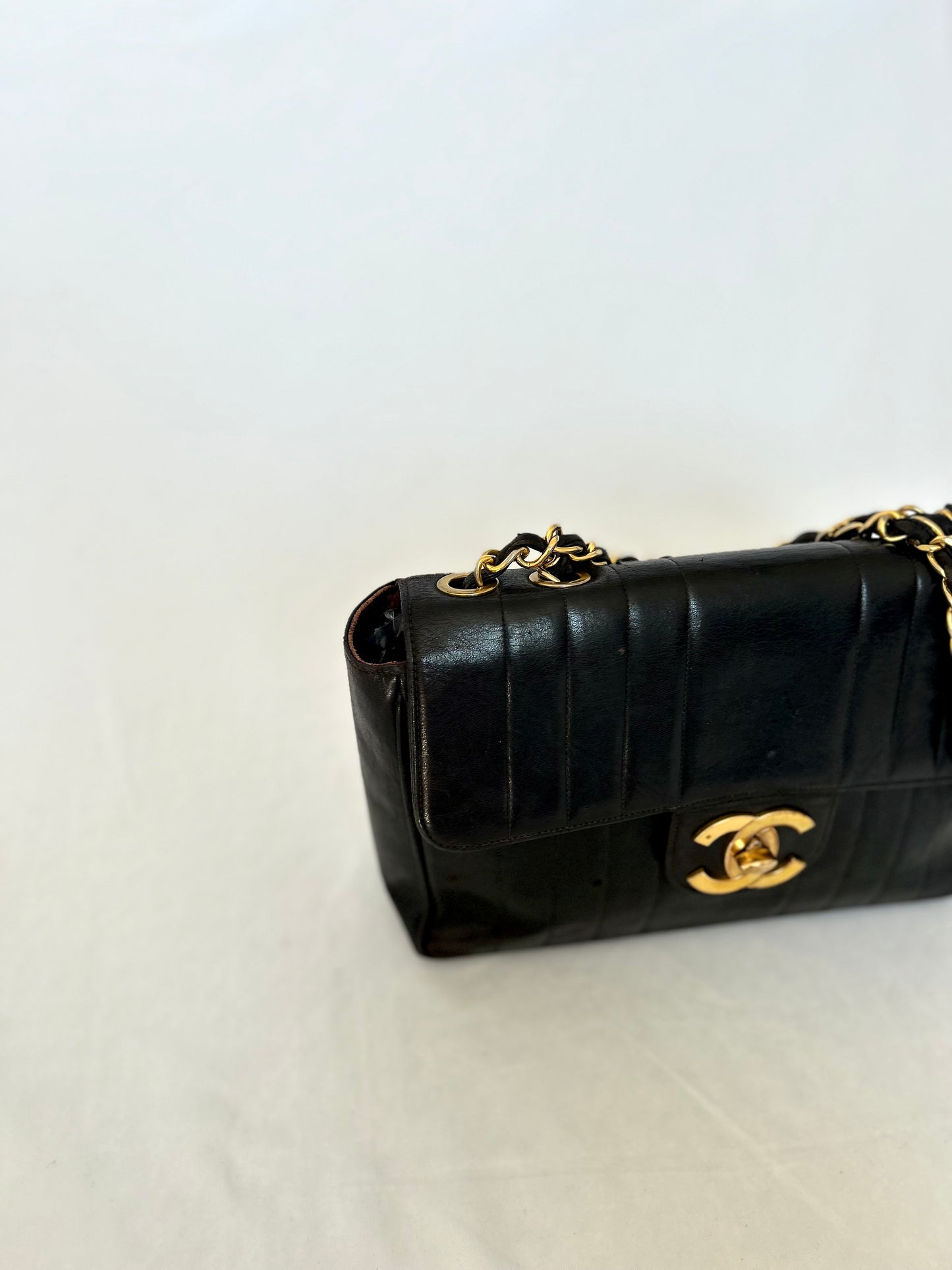 Chanel Lambskin Mademoiselle Jumbo