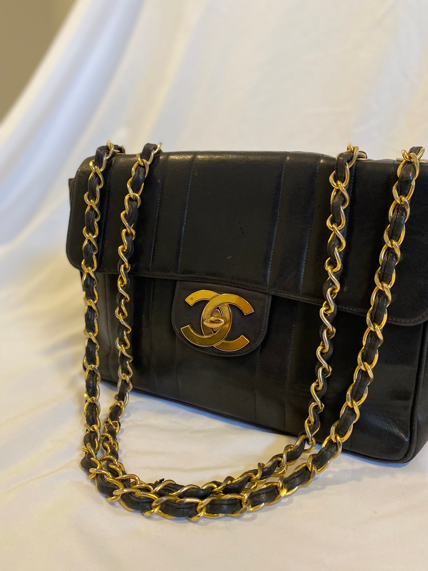 Chanel Lambskin Mademoiselle Maxi