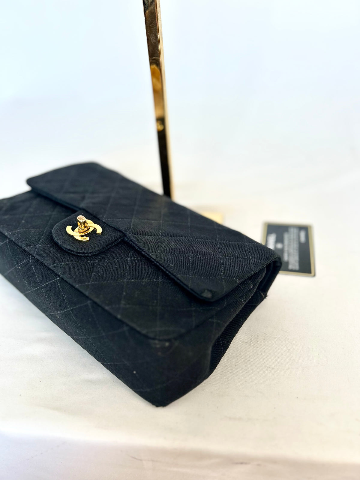 Authentic Chanel Jersey Classic Flap