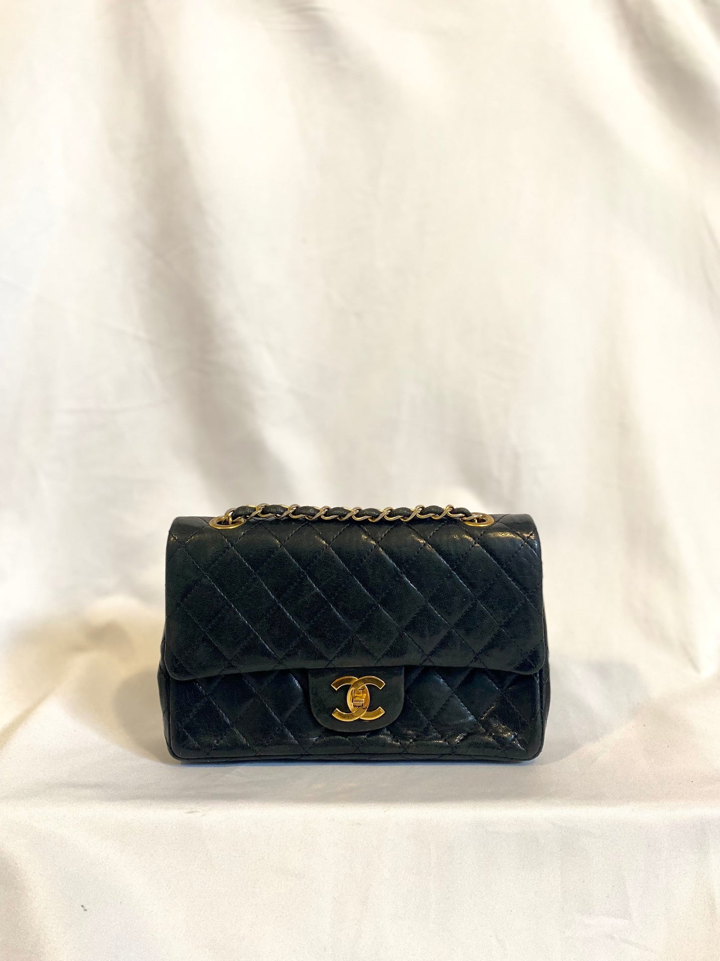 Chanel Black Vintage Classic Flap