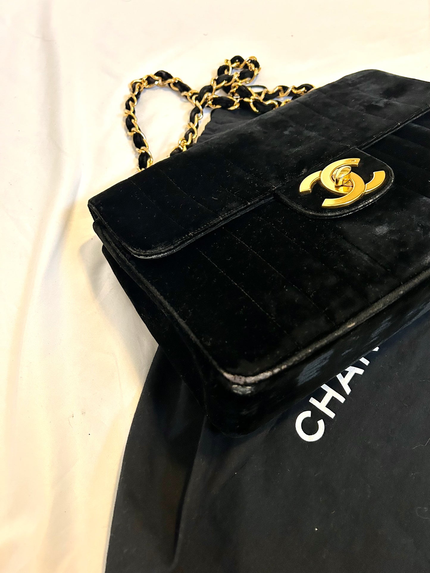 Chanel Velvet 1993-1994 Jumbo