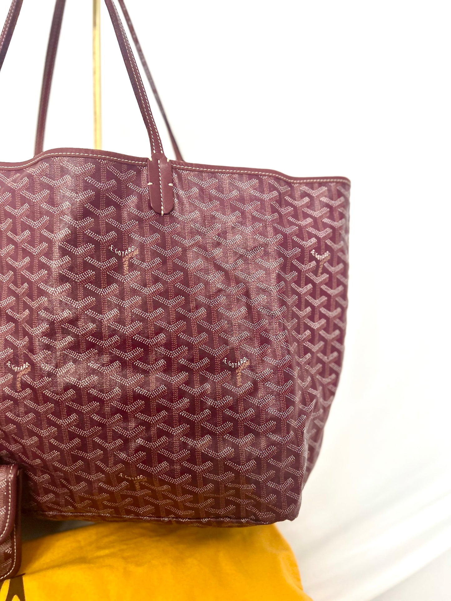 Goyard Burgundy Saint Louis GM