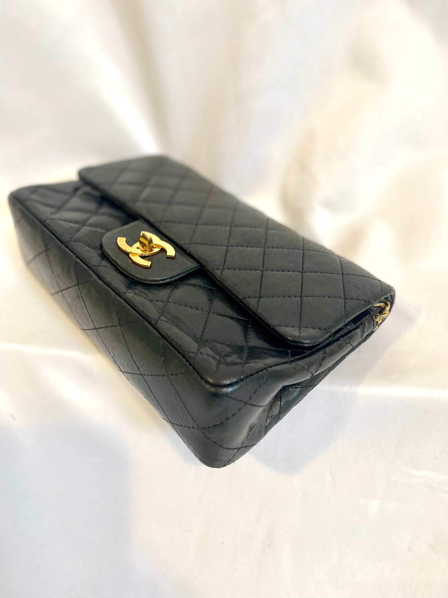 Chanel Black Vintage Classic Flap