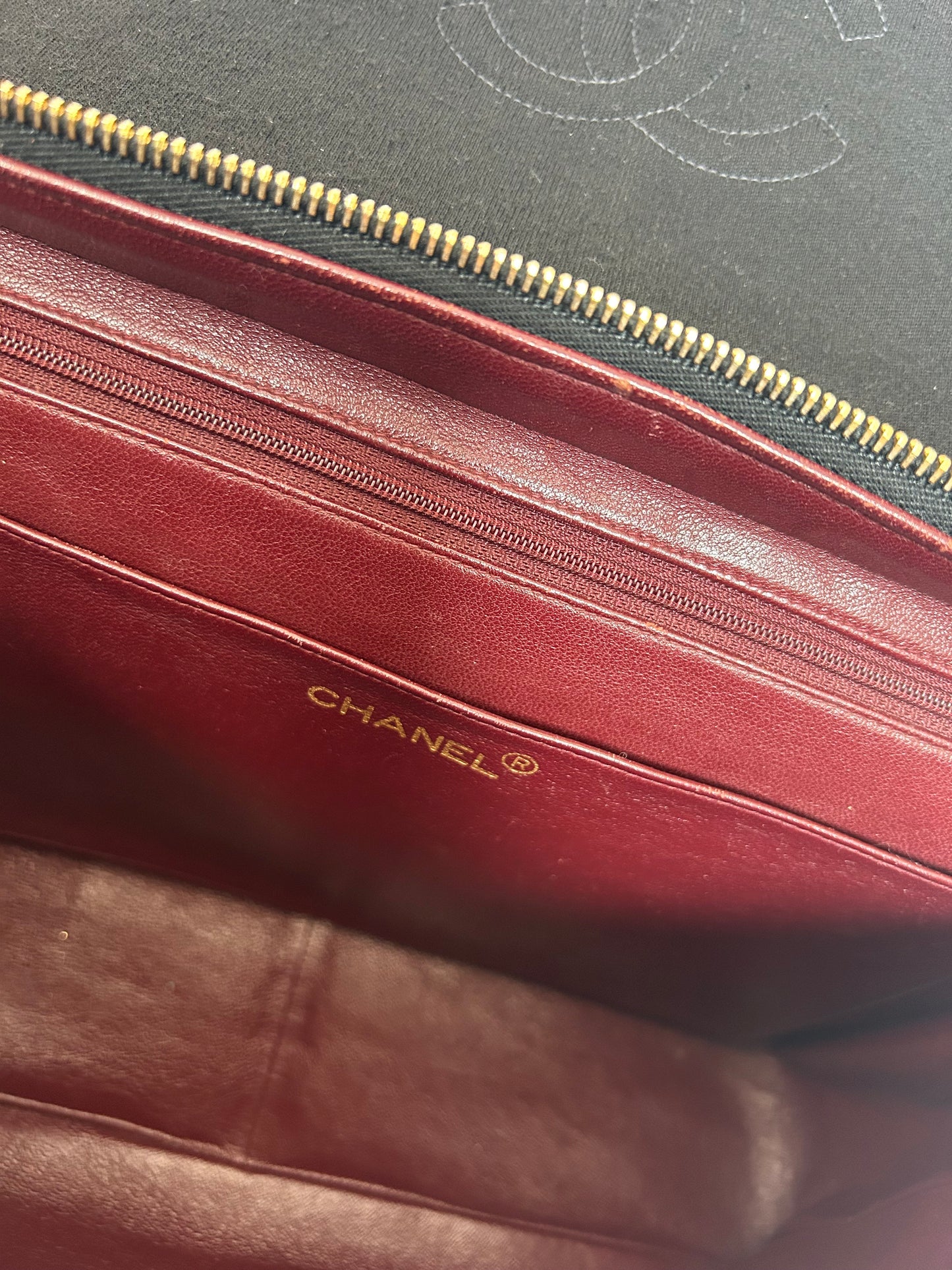 Chanel Black Jersey Backpack