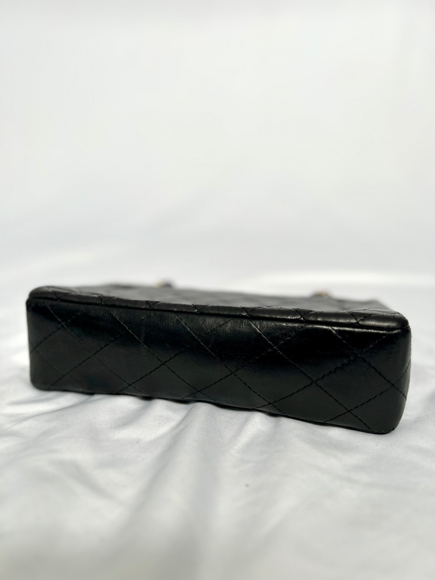 Chanel Black Lambskin Small Class Flap