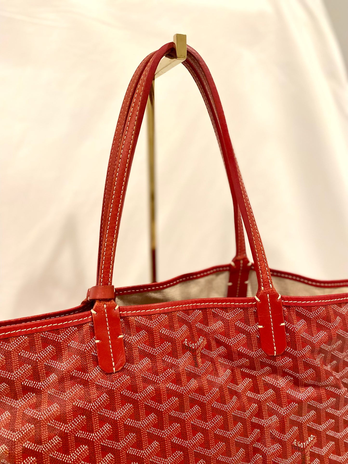 Goyard Red Saint Louis PM