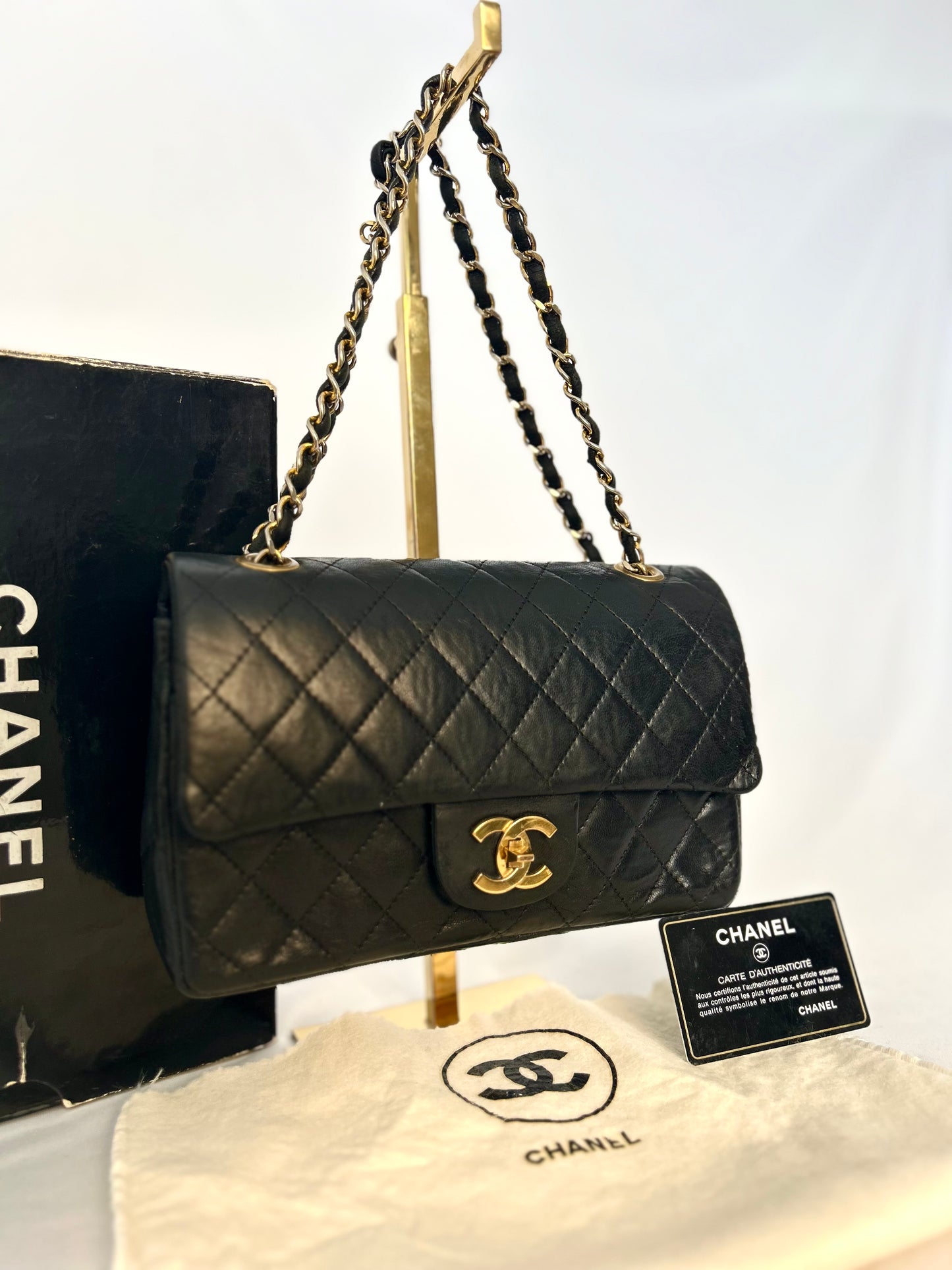 Chanel Small Lambskin Classic Flap