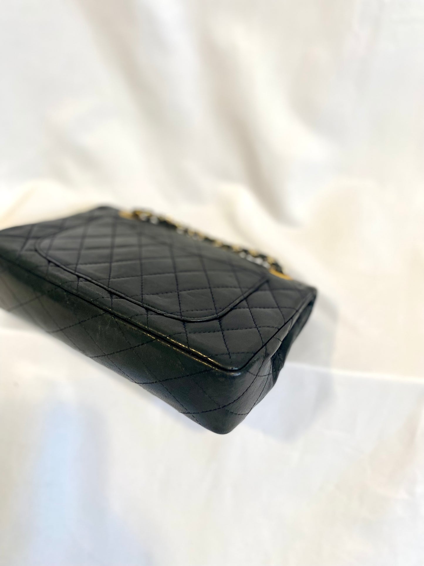 Chanel Black Vintage Classic Flap