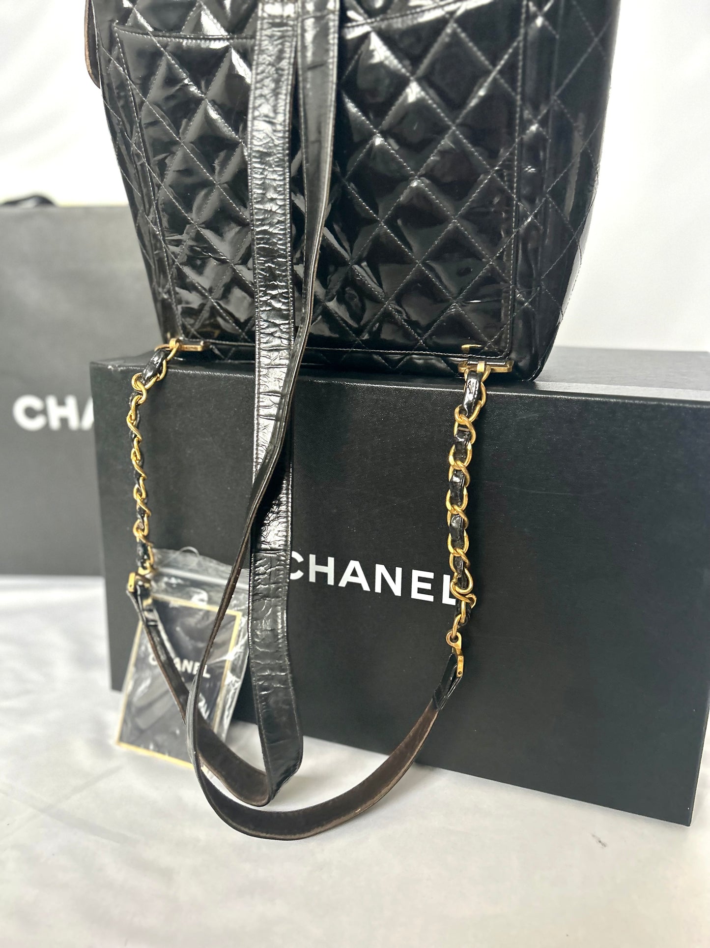 Chanel Patent Leather backpack