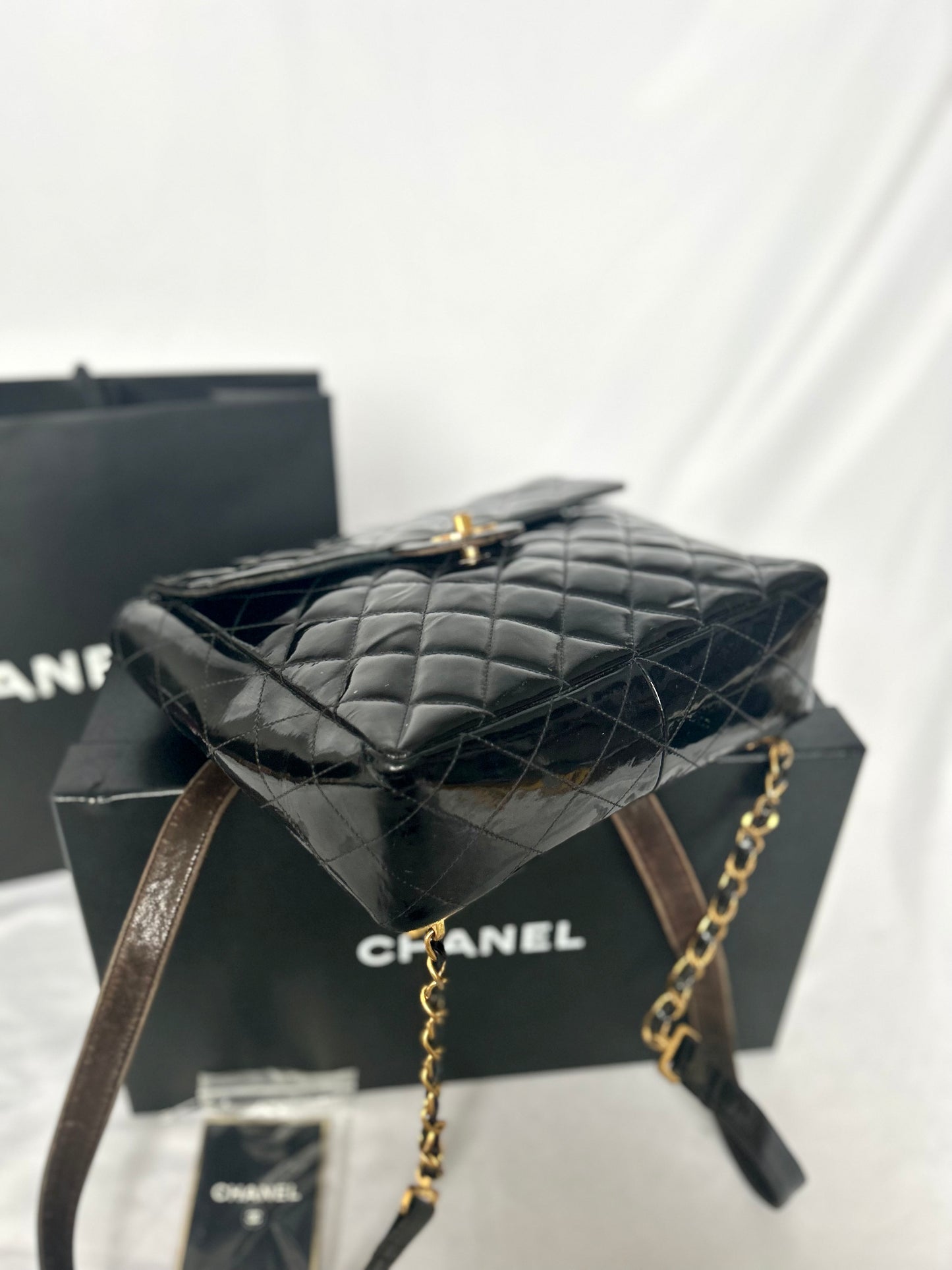 Chanel Patent Leather backpack