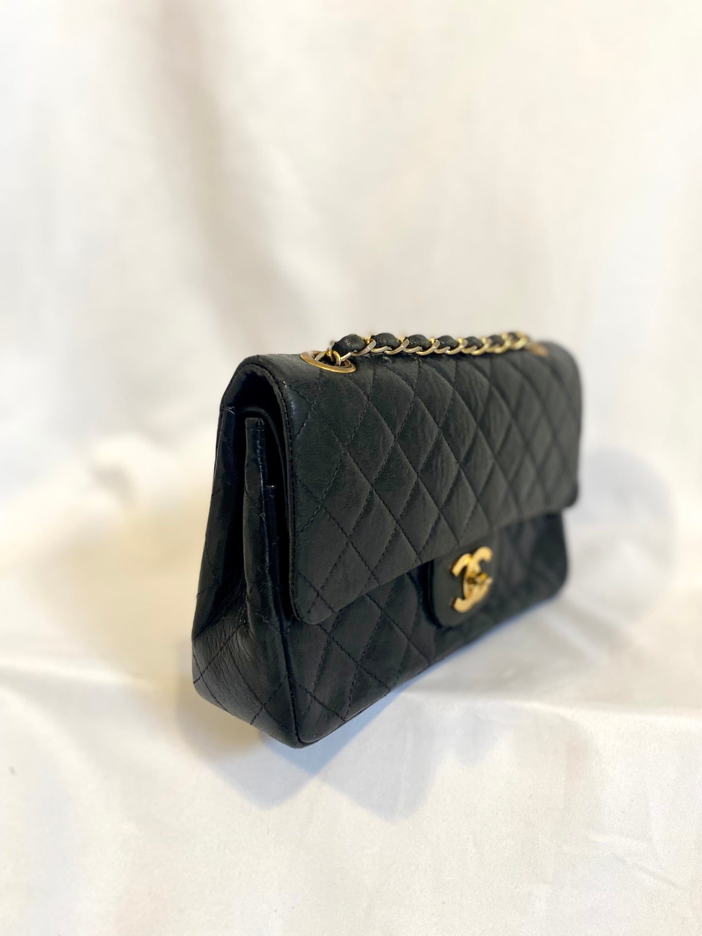 Chanel Black Vintage Classic Flap