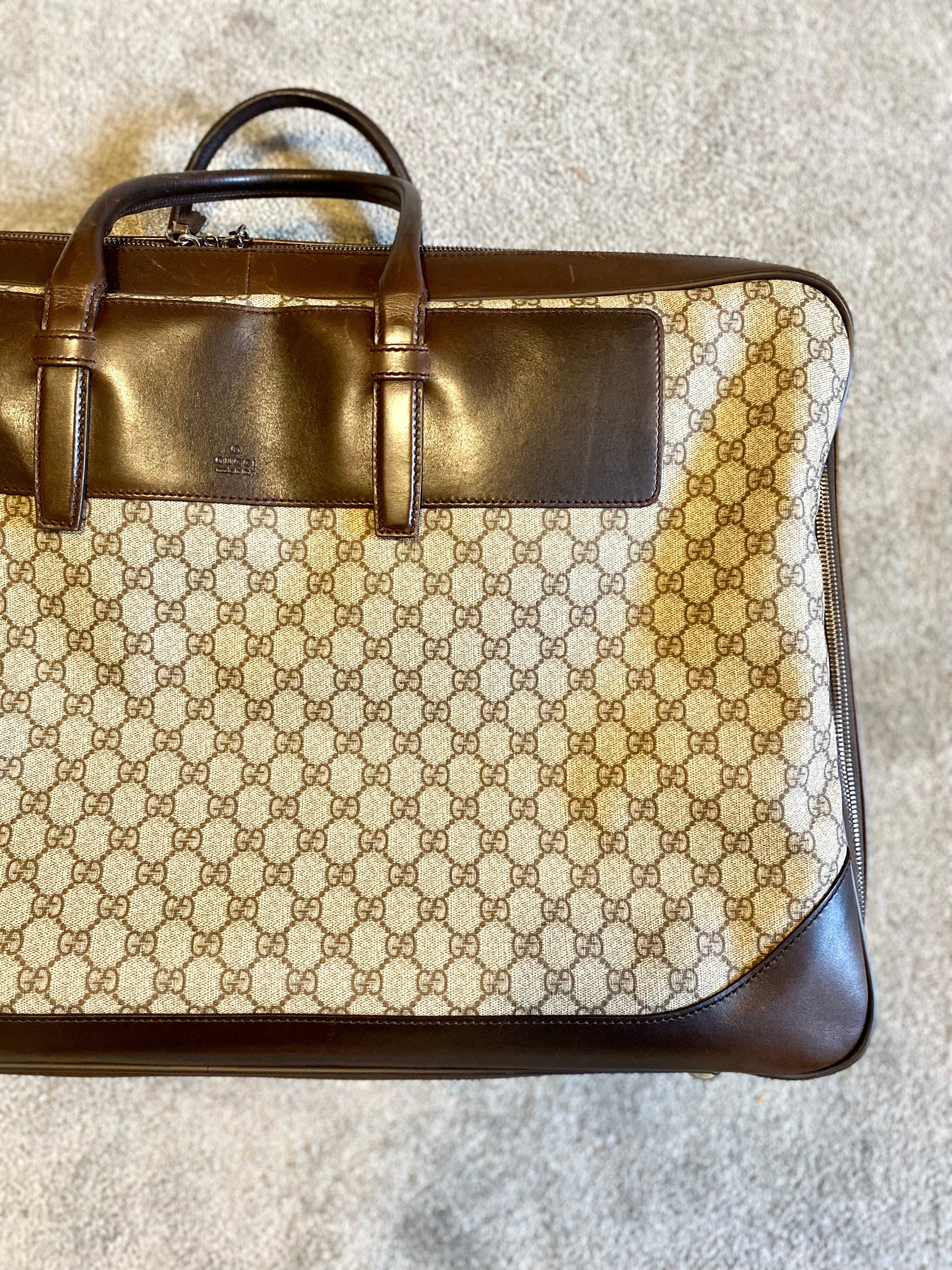 Gucci Soft Leather Luggage