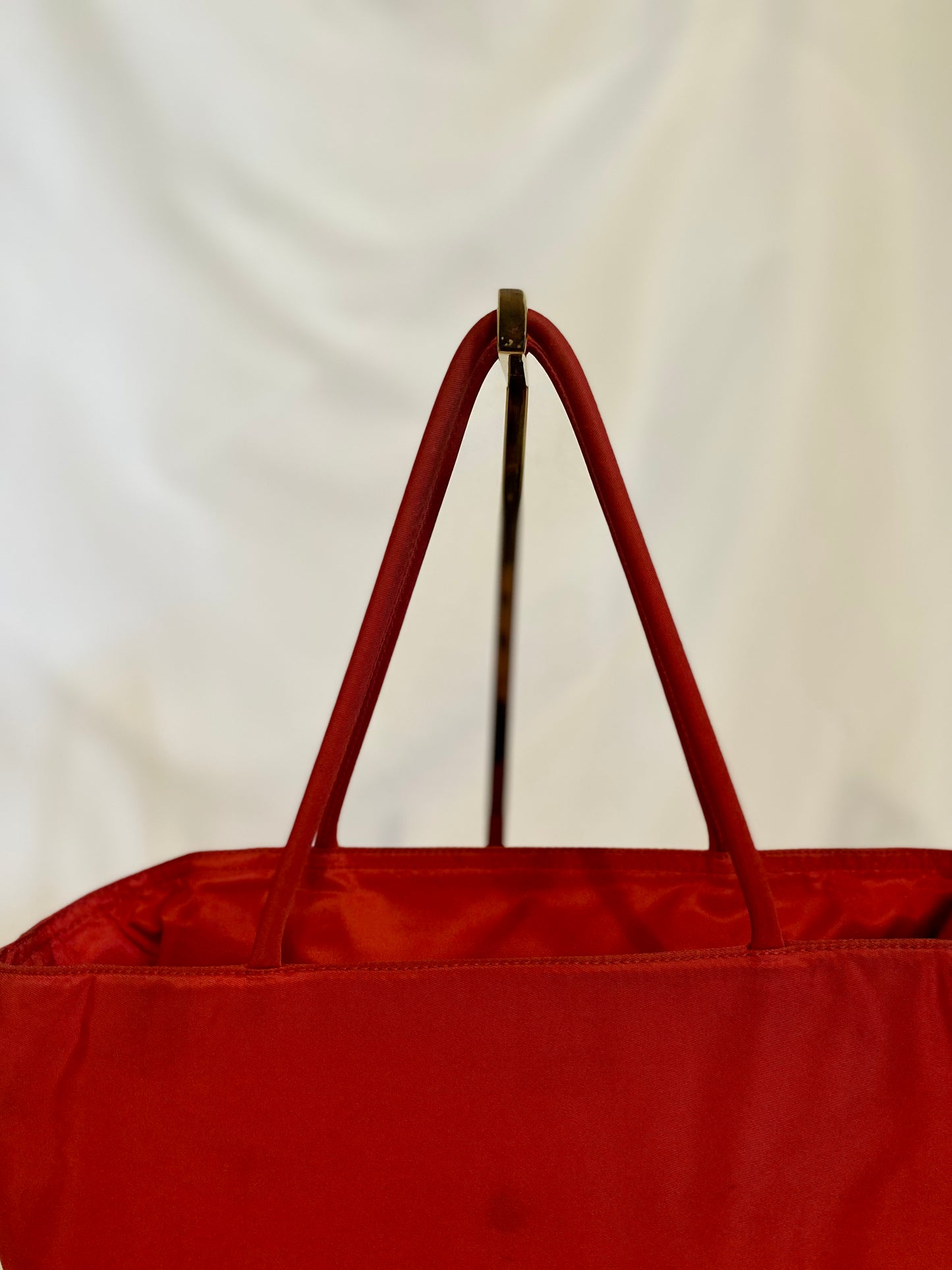 Red Prada Tote Bag