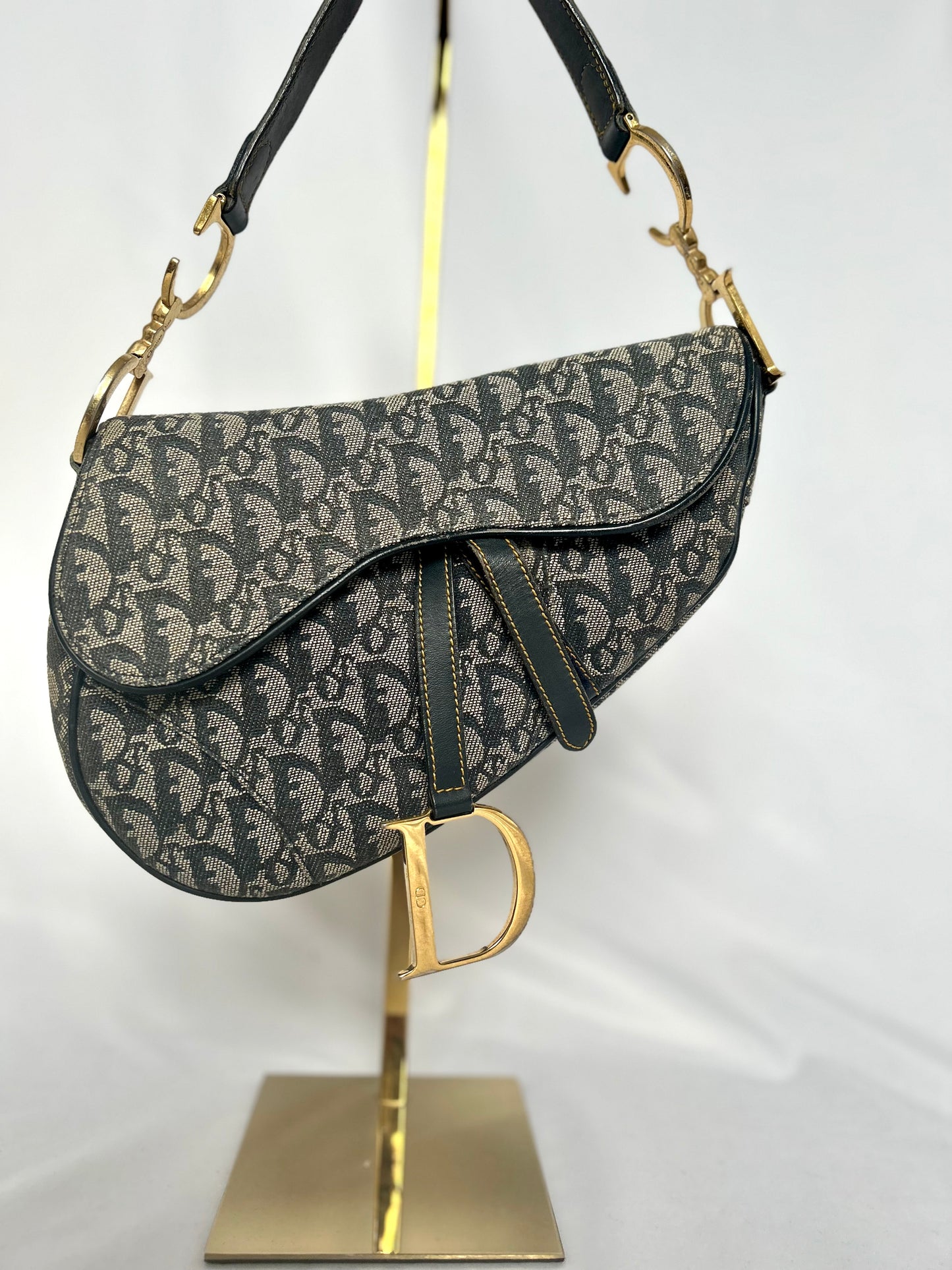Dior Monogram Saddle Bag