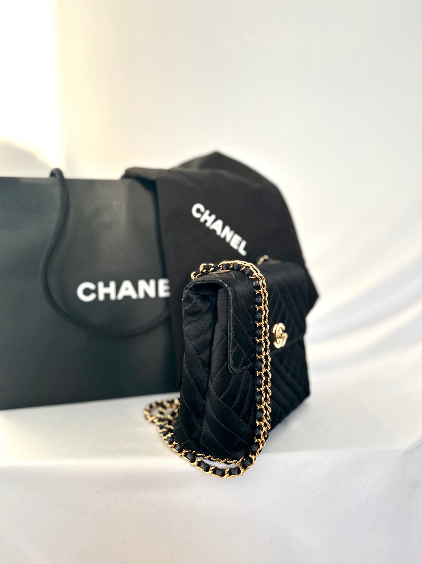 Chanel Satin Mini Square