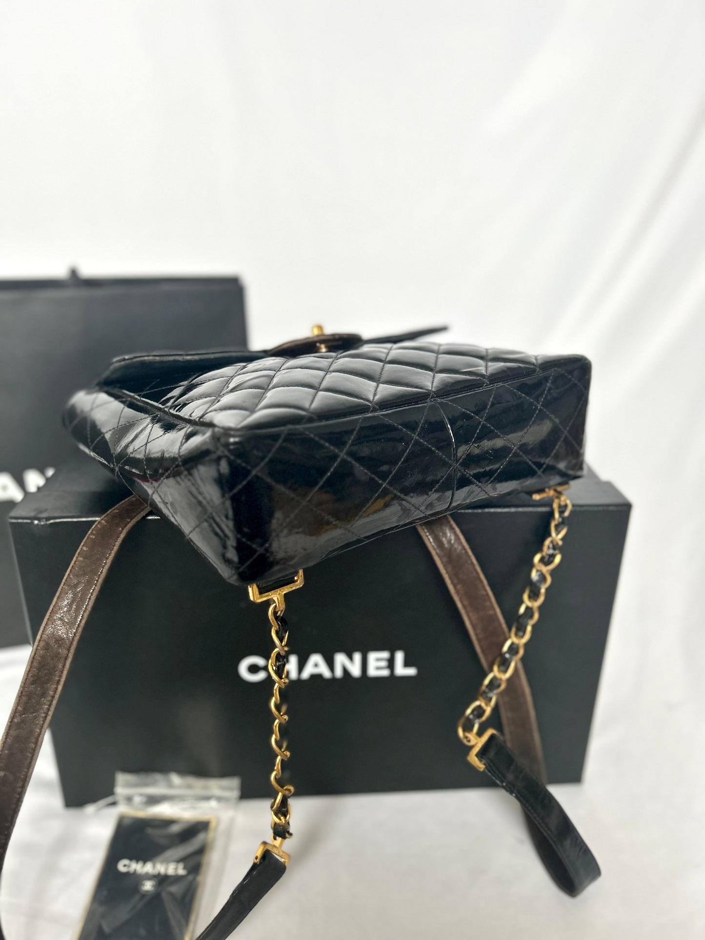 Chanel Patent Leather backpack