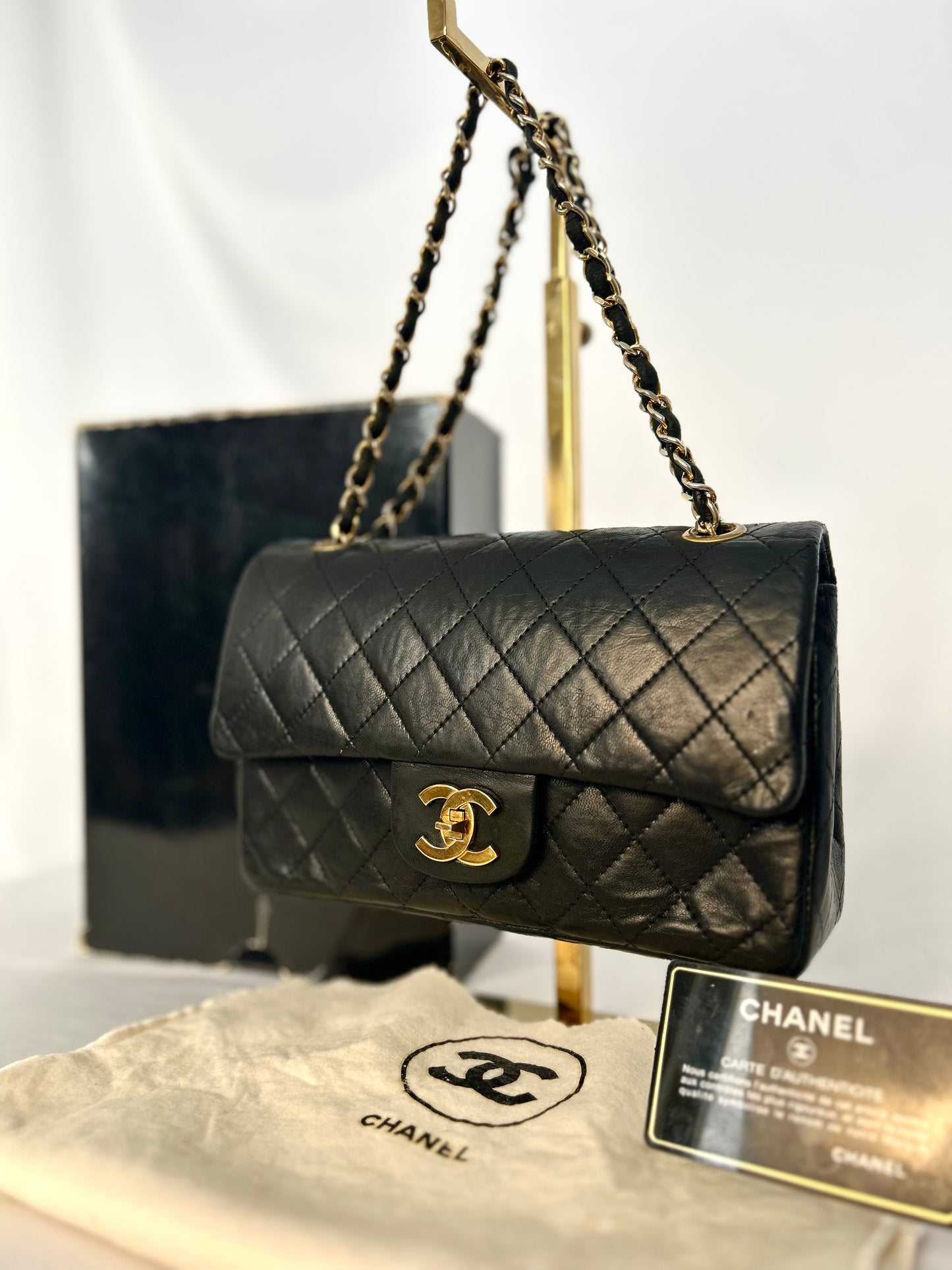 Chanel Small Lambskin Classic Flap