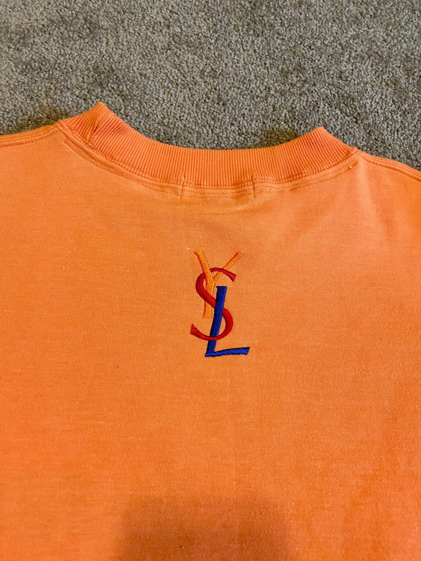 YSL Peach Crewneck