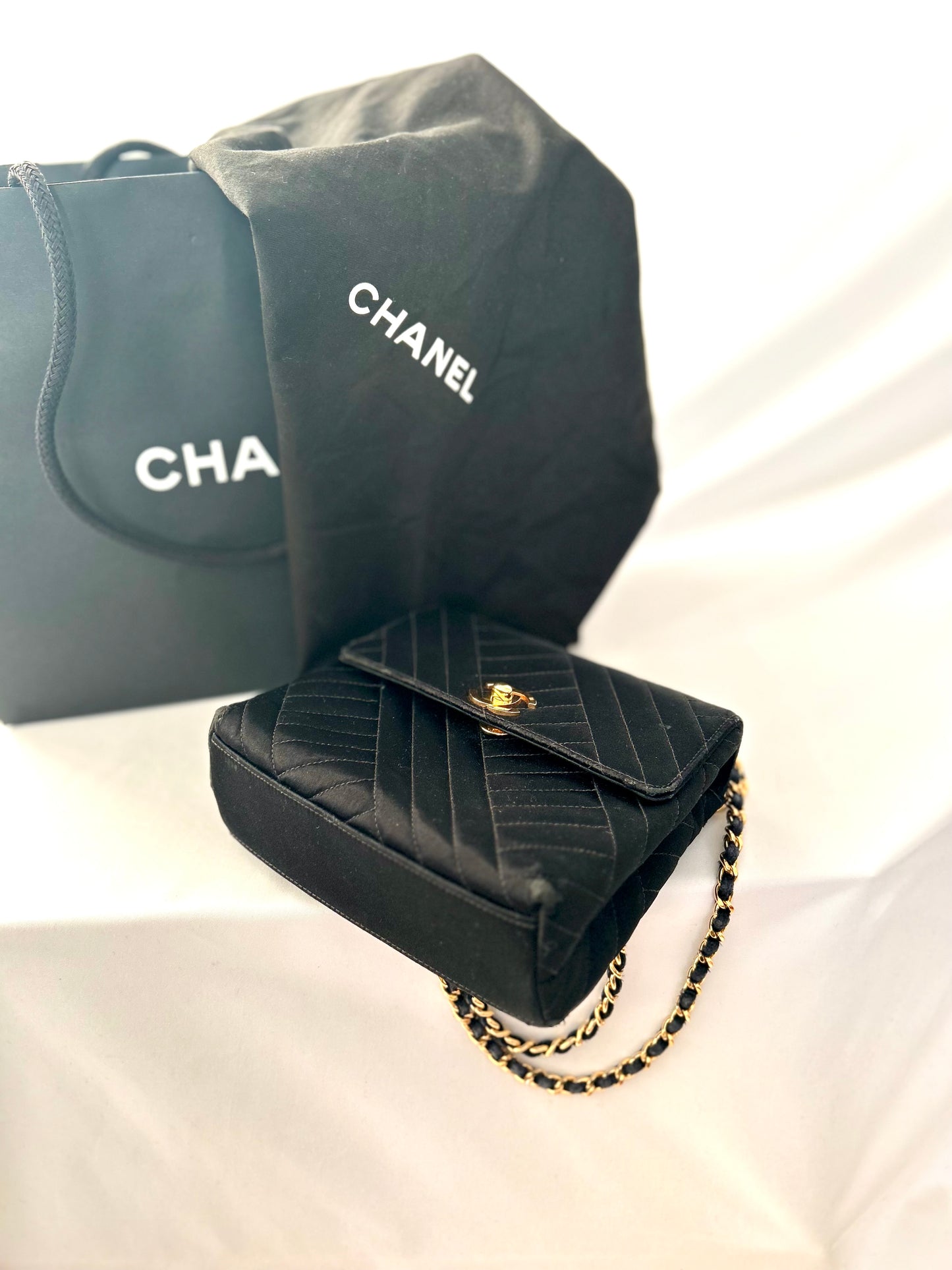 Chanel Satin Mini Square
