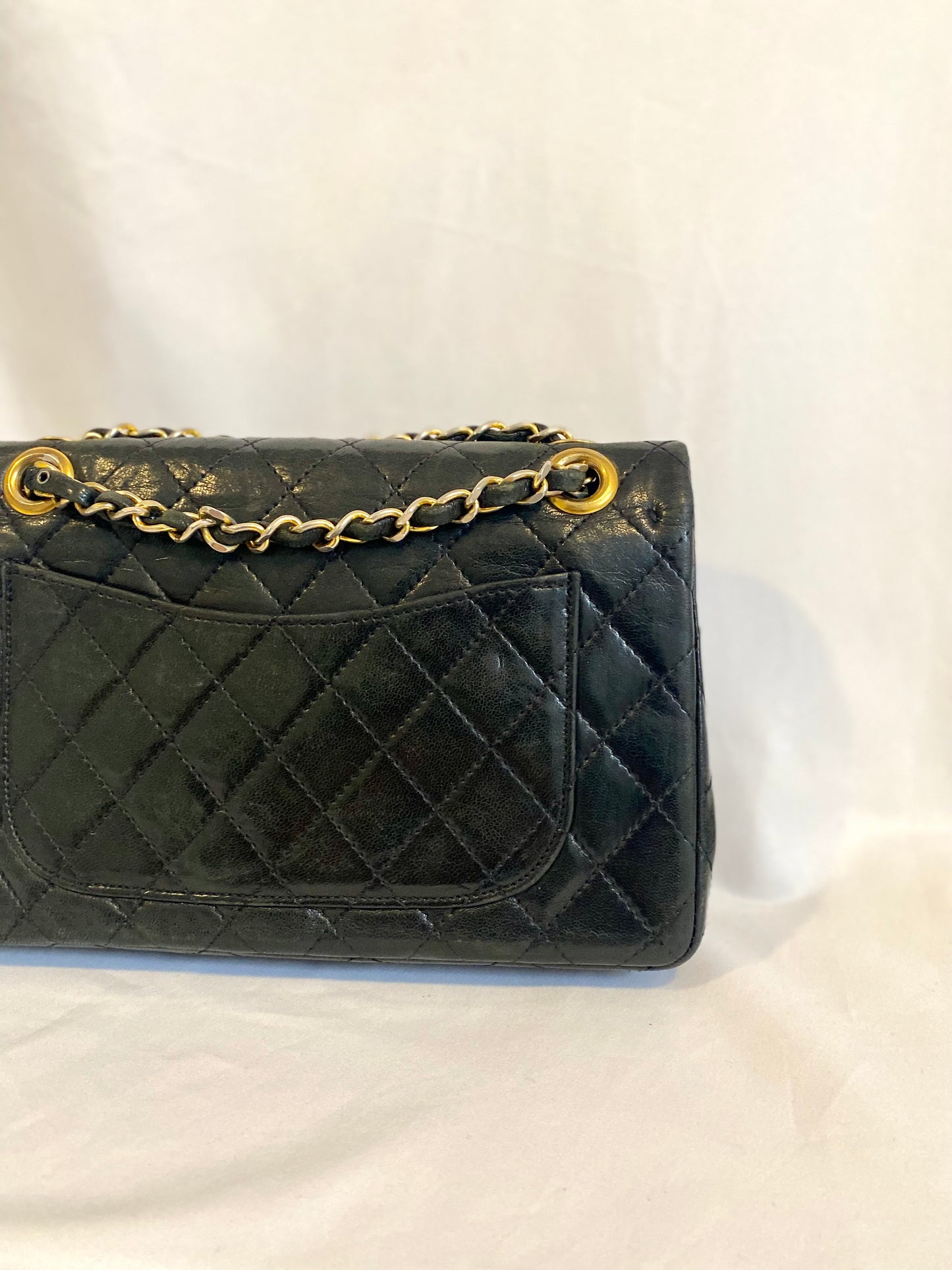 Chanel Black Vintage Classic Flap