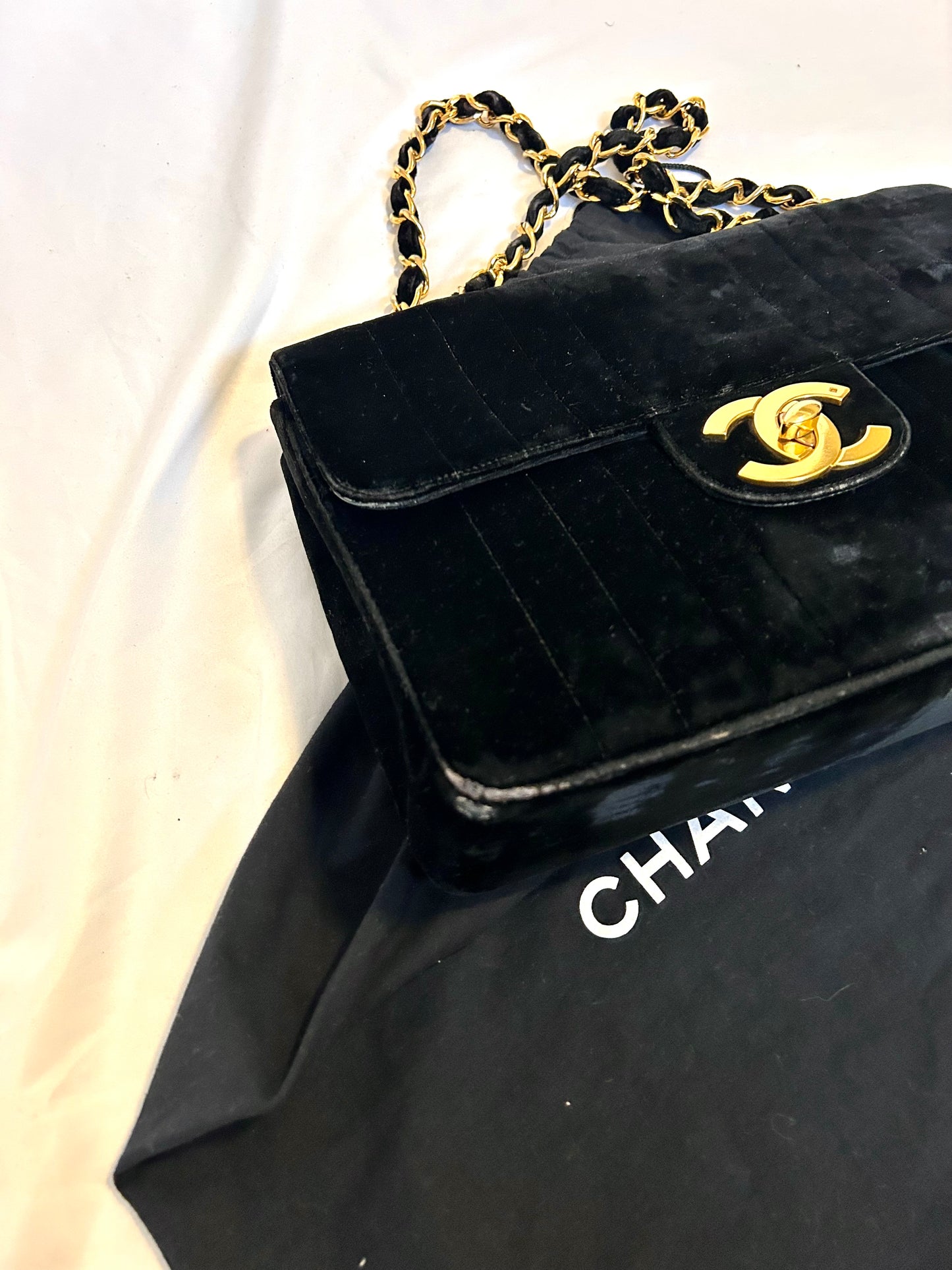 Chanel Velvet 1993-1994 Jumbo