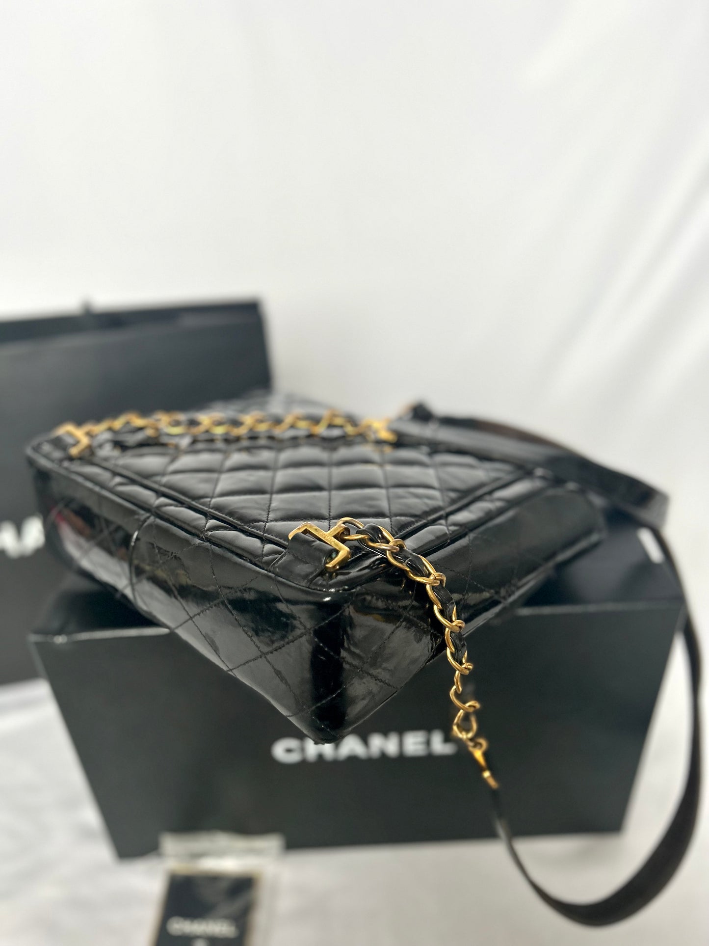 Chanel Patent Leather backpack