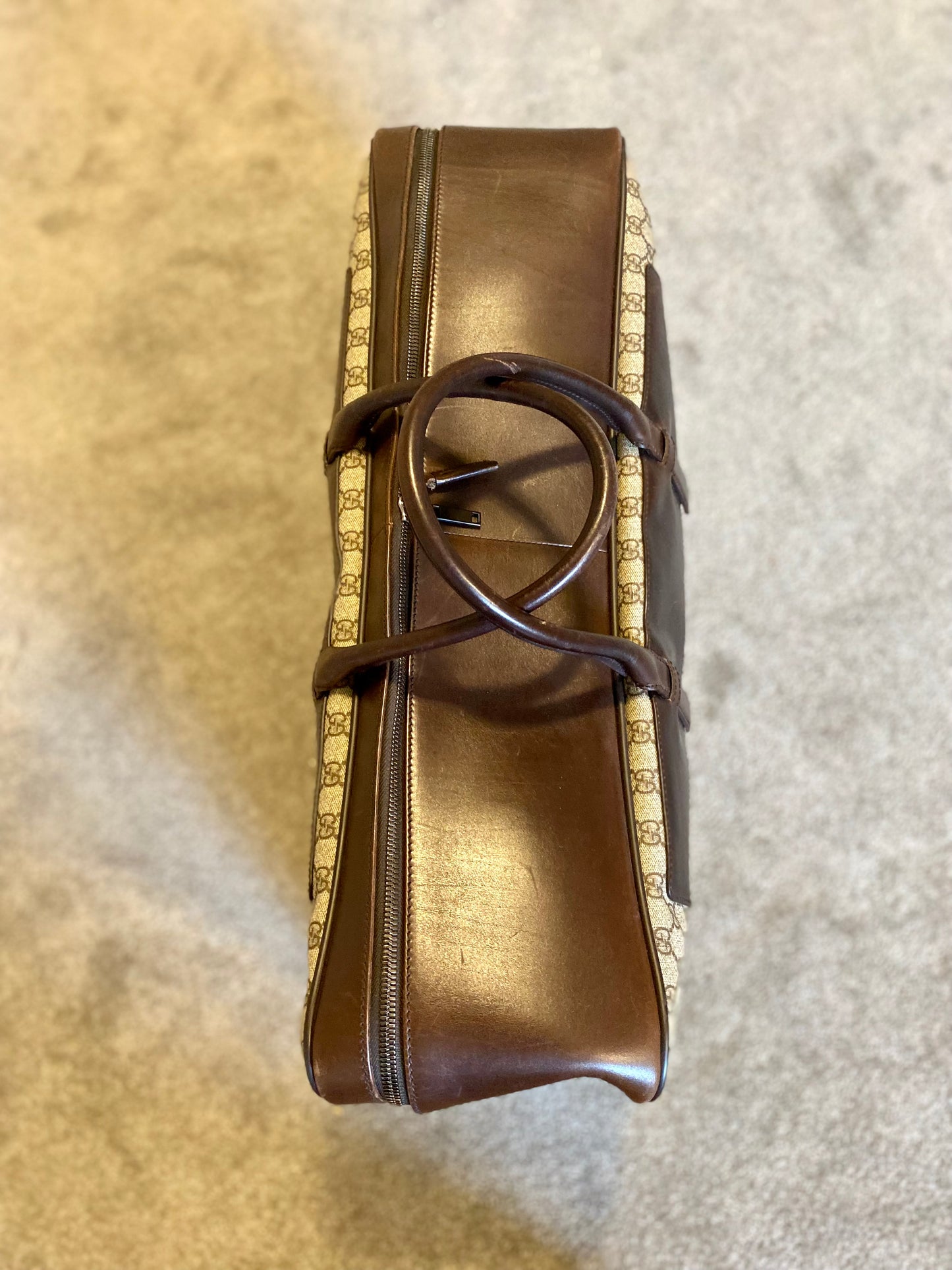 Gucci Soft Leather Luggage