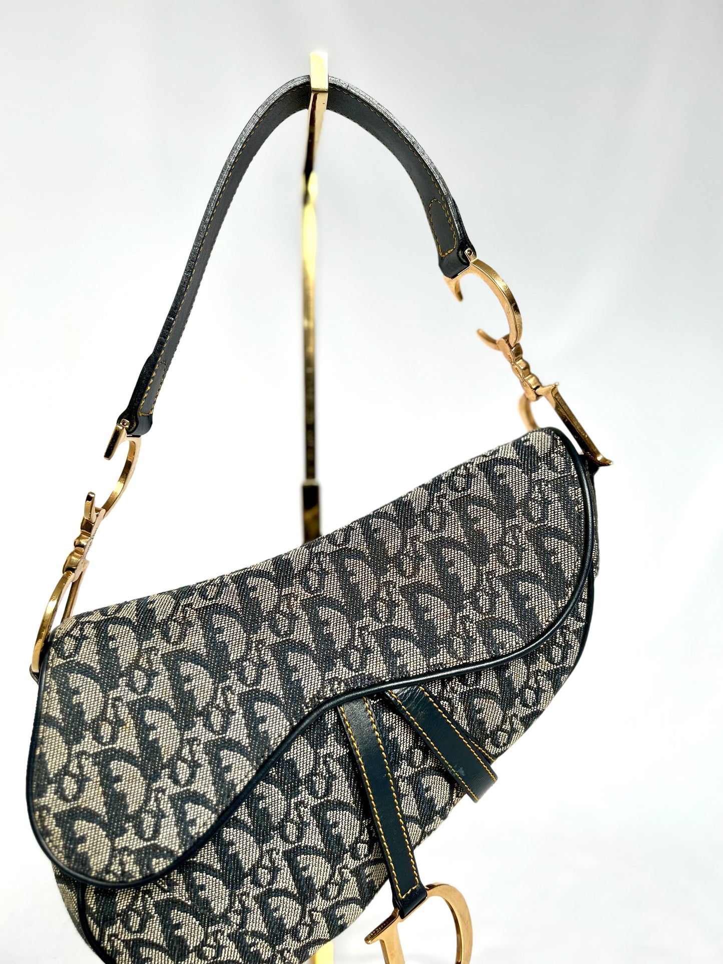 Dior Classic Monogram Saddle Bag