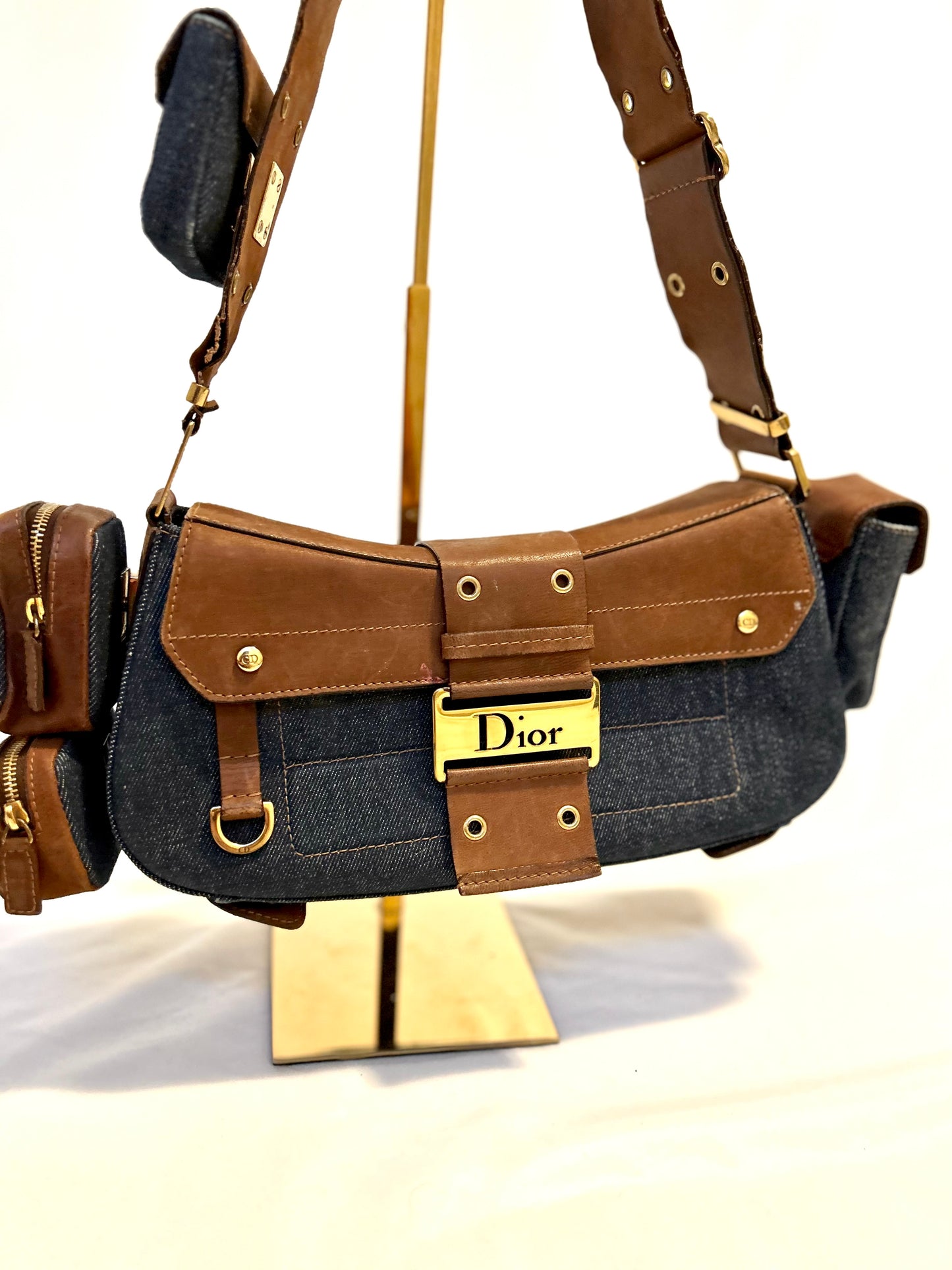 Dior Denim Street Chic Columbus Bag