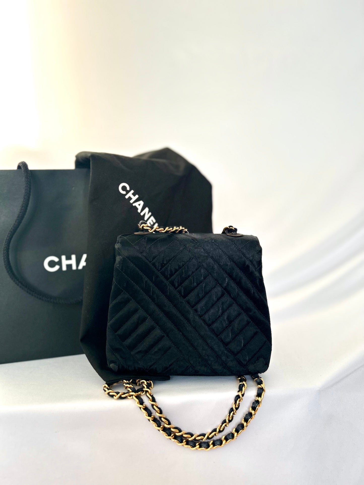 Chanel Satin Mini Square
