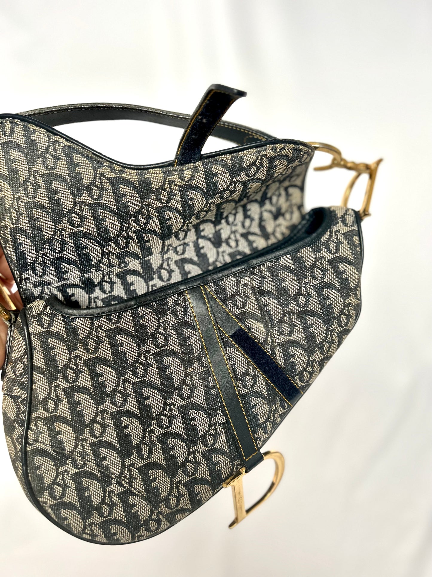 Dior Monogram Saddle Bag
