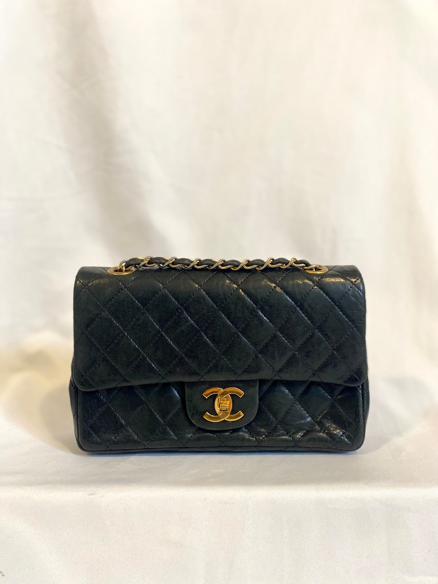 Chanel Black Vintage Classic Flap