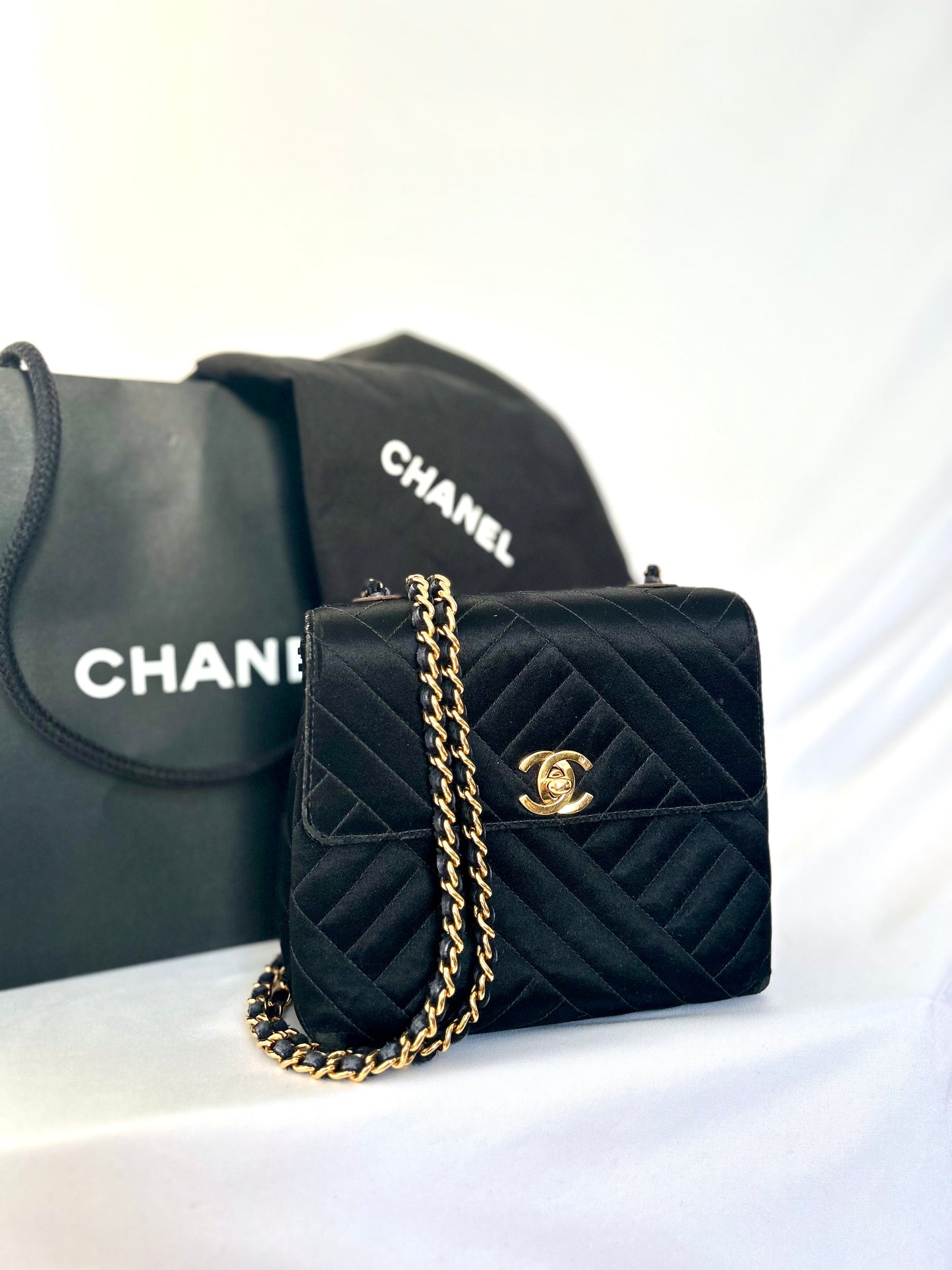 Chanel Satin Mini Square