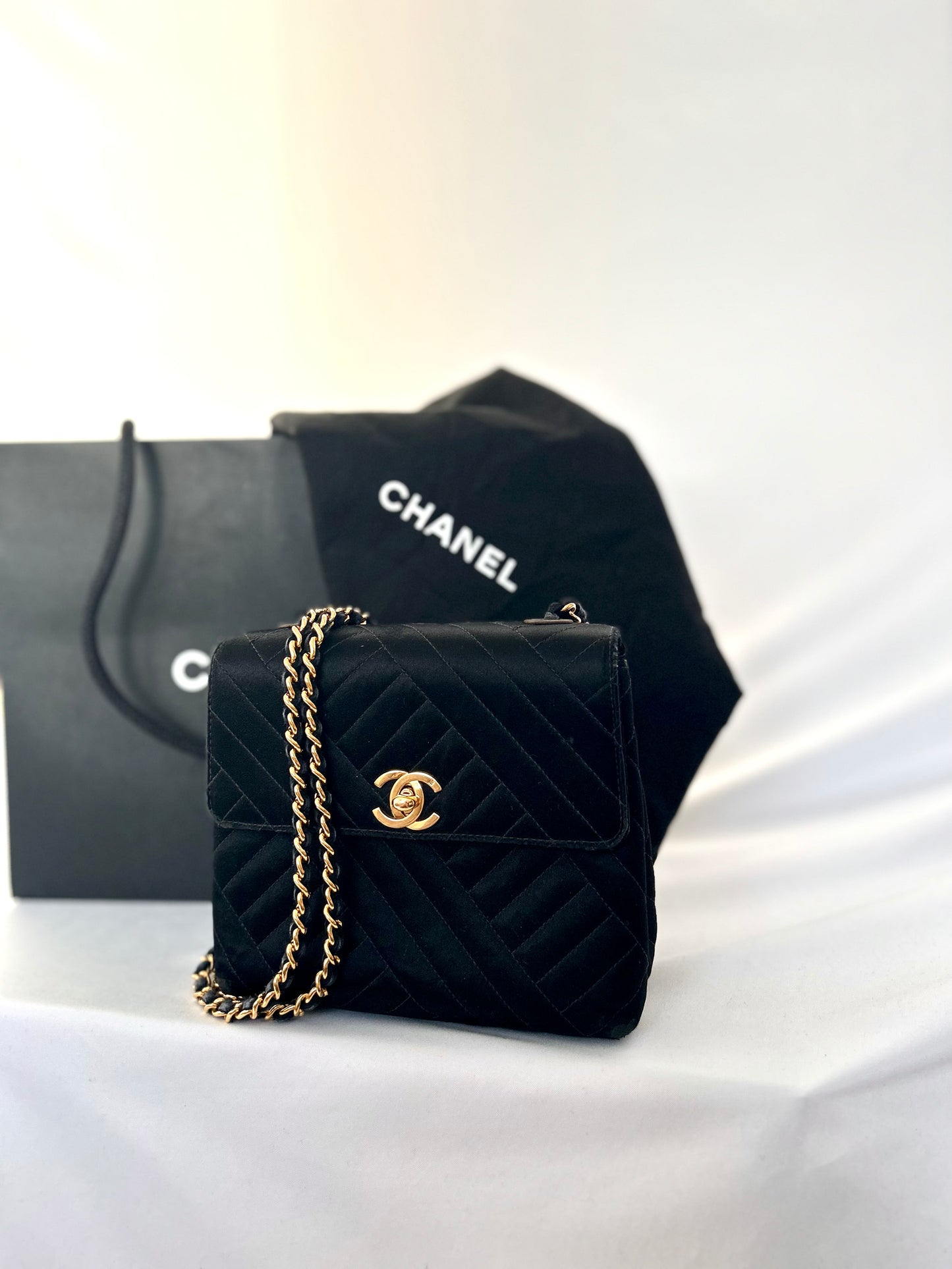 Chanel Satin Mini Square