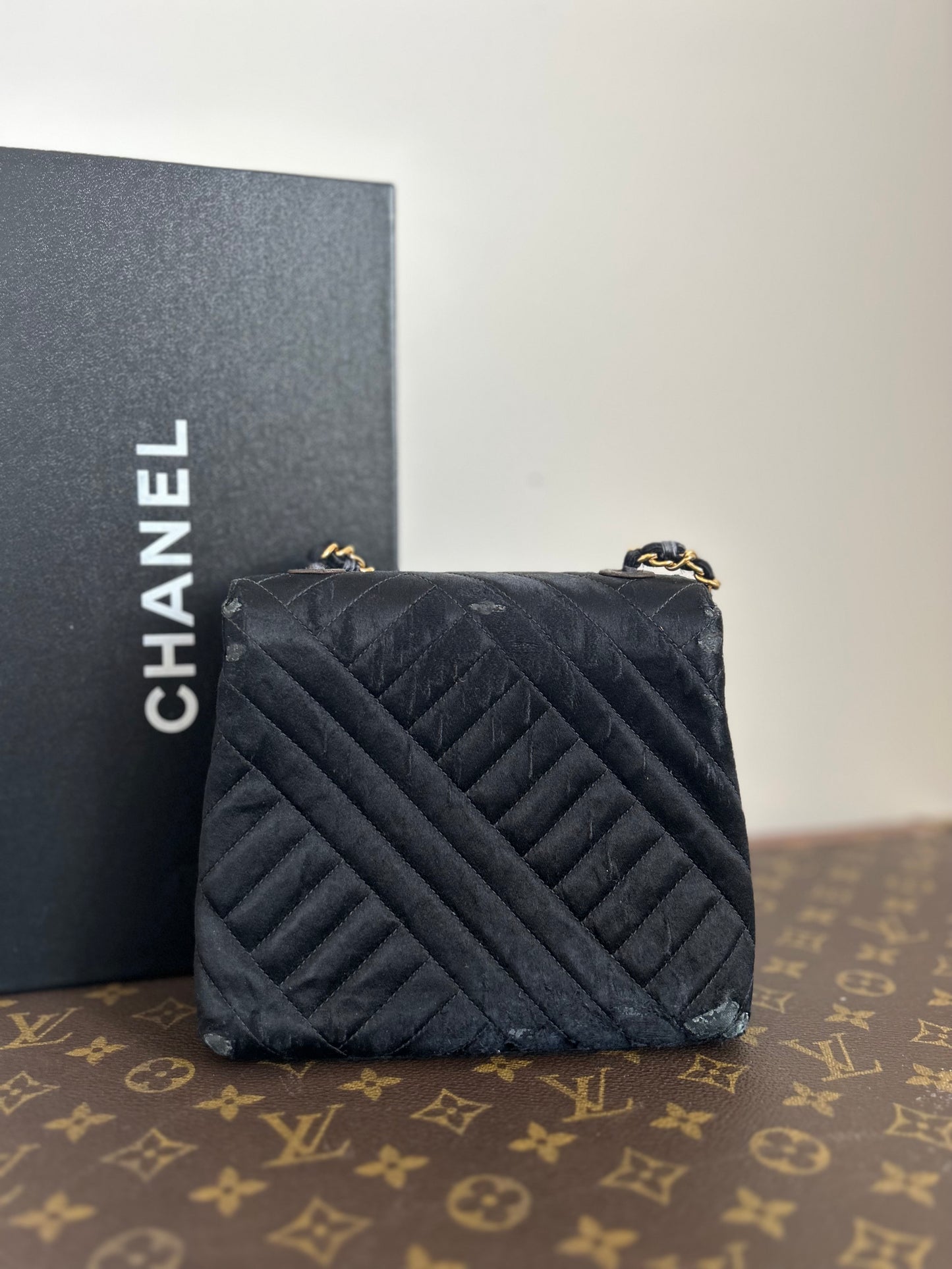 Chanel Satin Mini Square