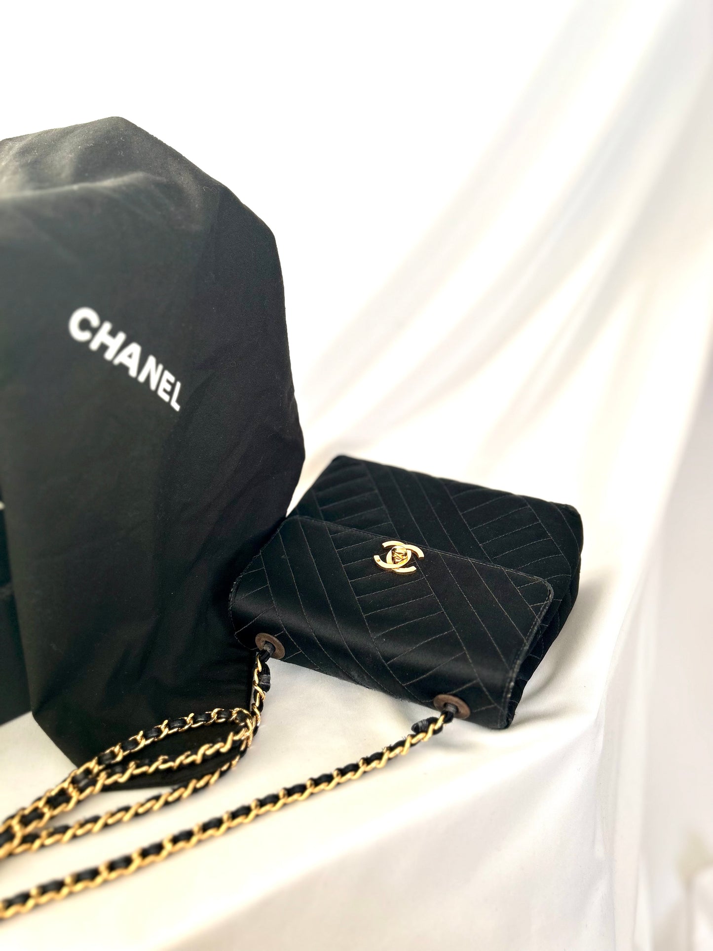 Chanel Satin Mini Square
