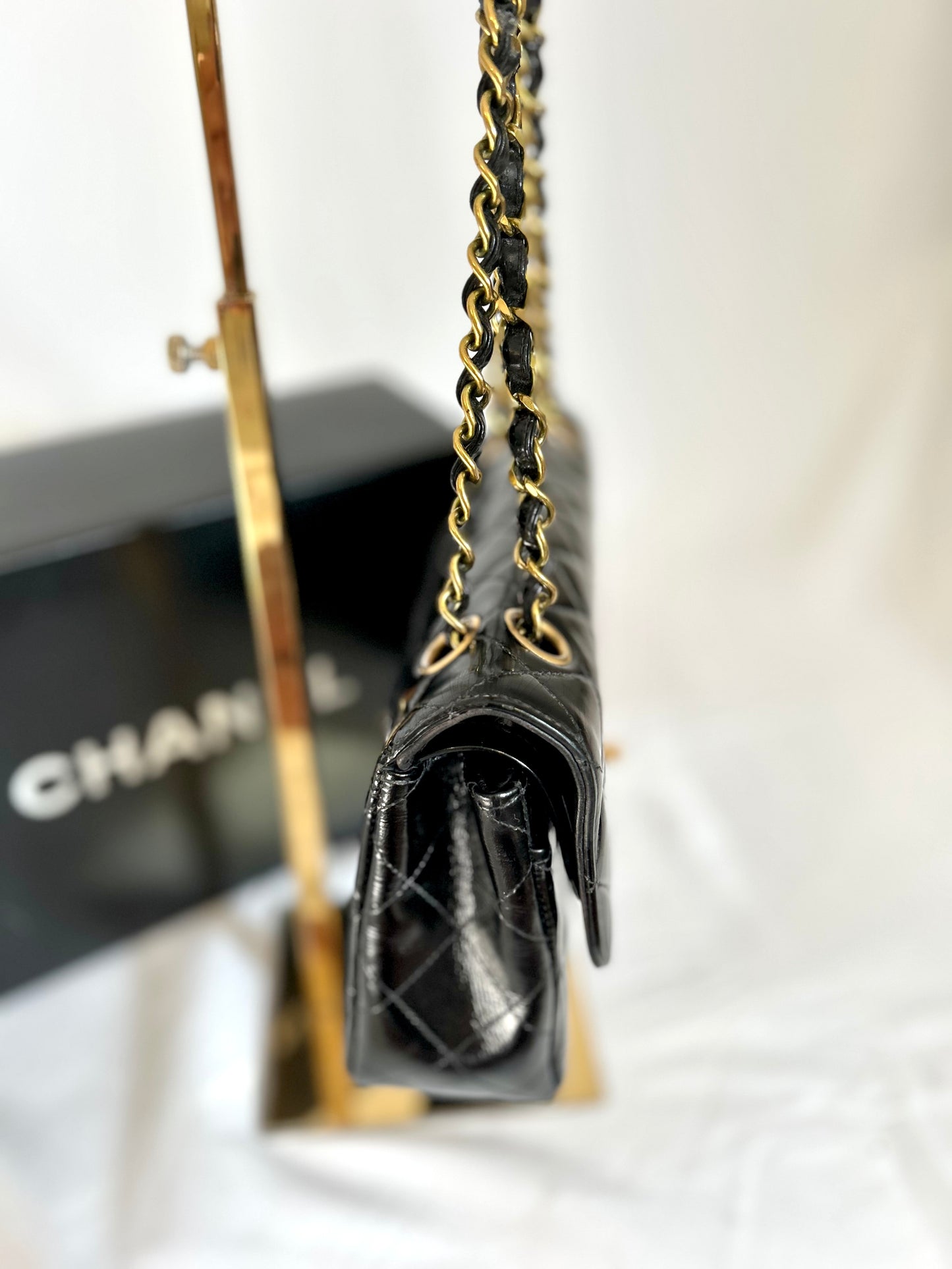 Patent Leather Chanel Classic Flap