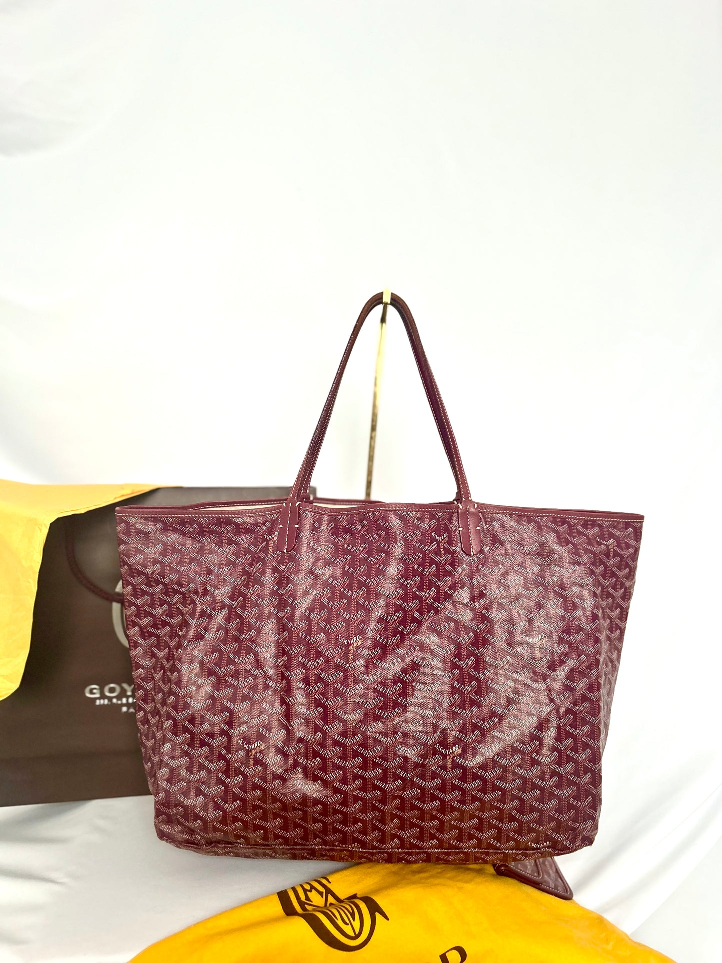 Goyard Burgundy Saint Louis GM