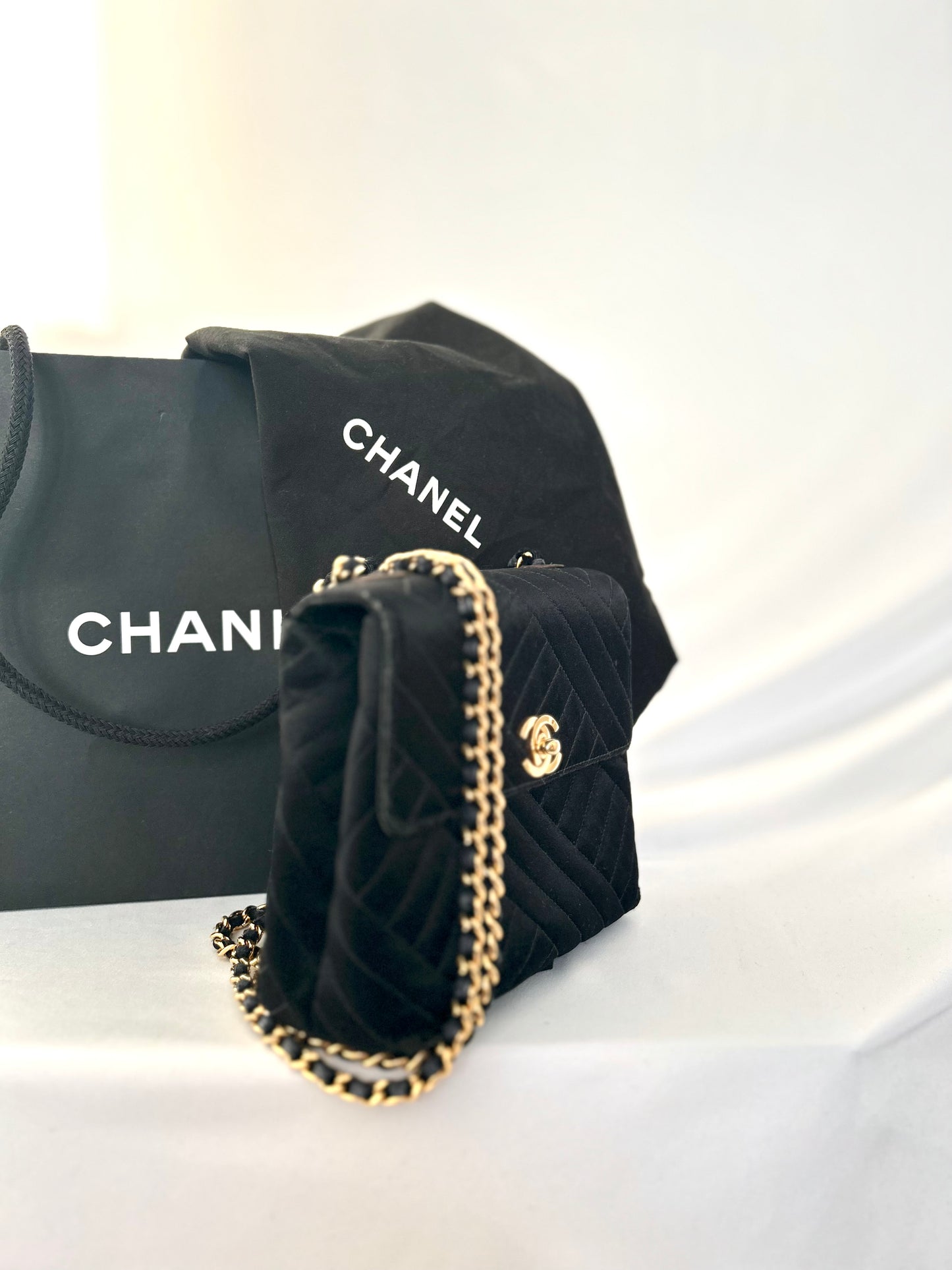 Chanel Satin Mini Square