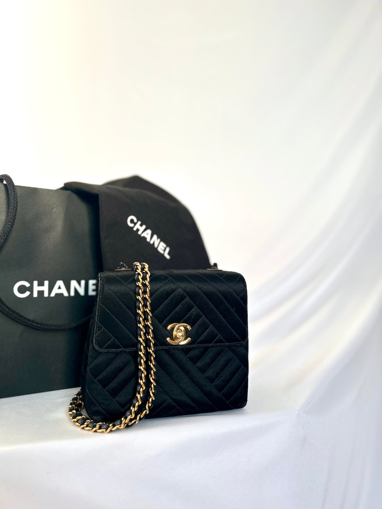 Chanel Satin Mini Square