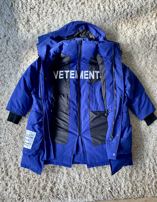 Runway Vetements Double Layer Parka