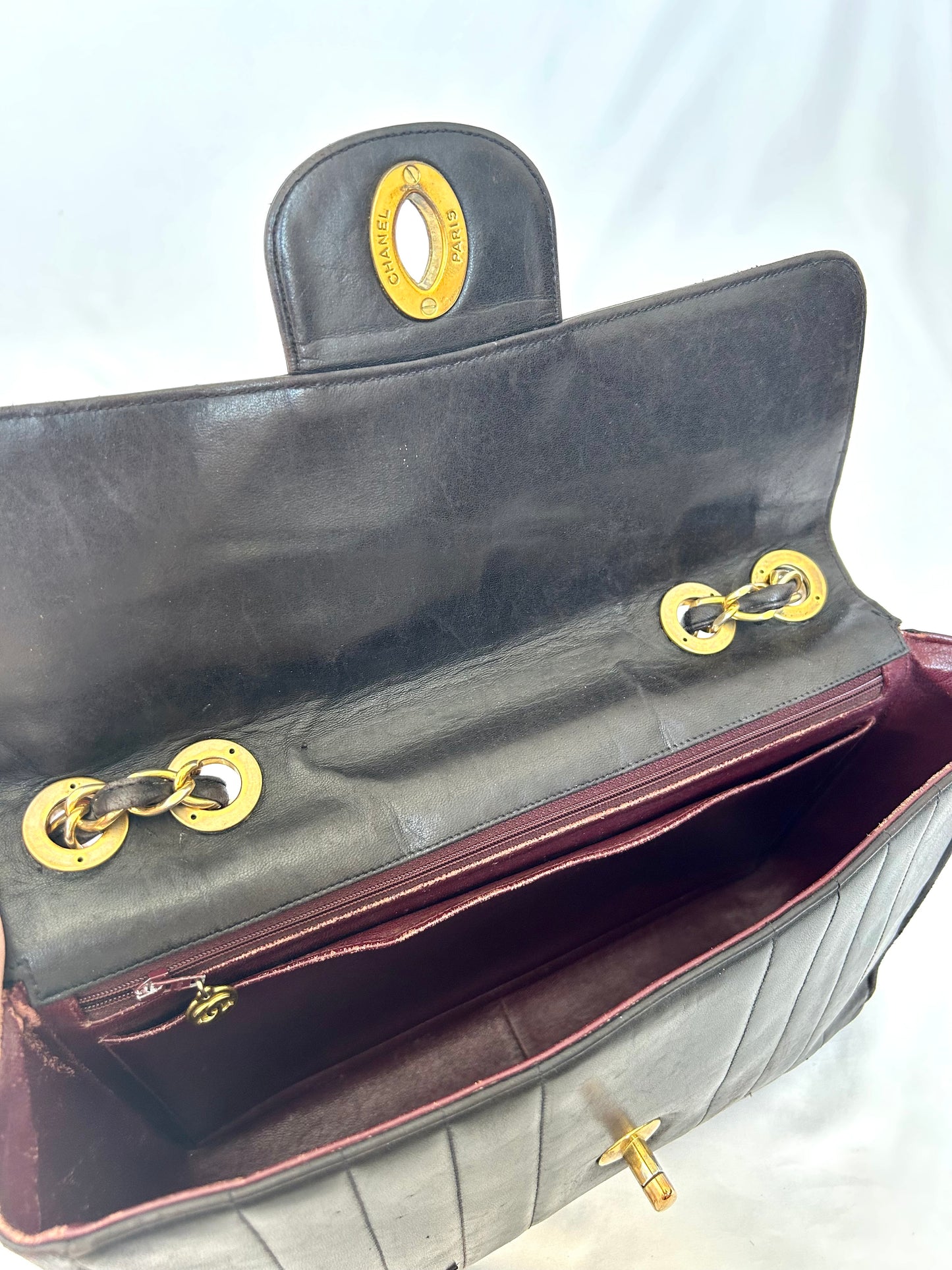 Chanel Lambskin Mademoiselle Jumbo