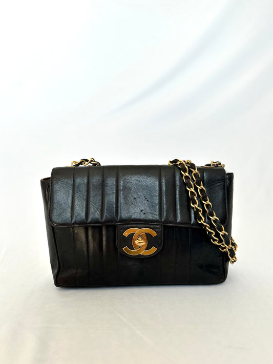 Chanel Lambskin Mademoiselle Jumbo