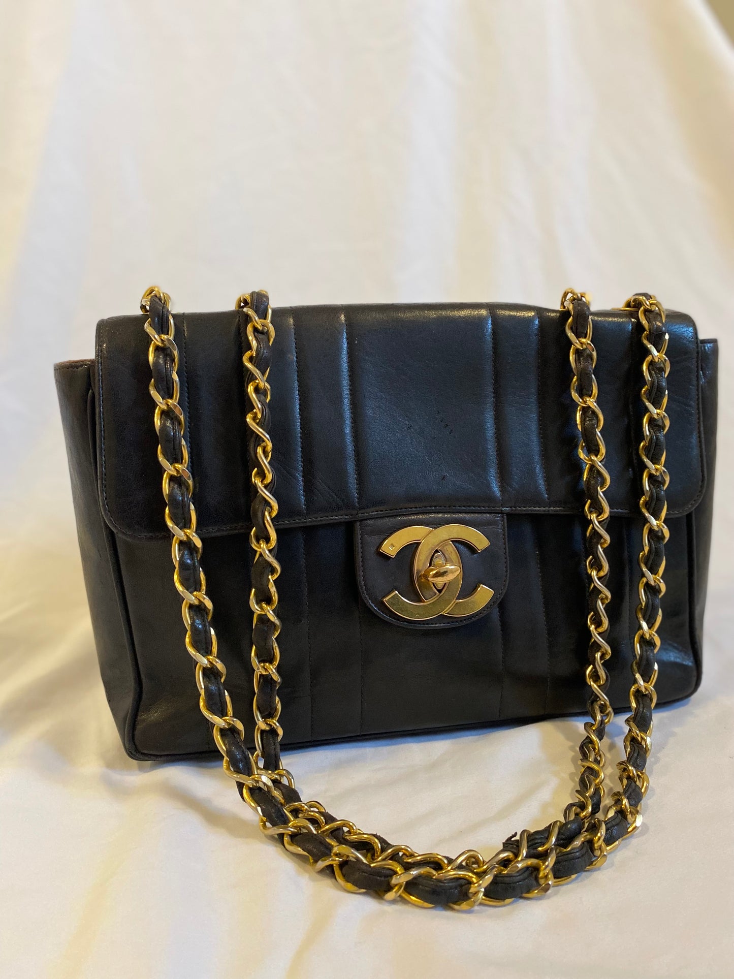 Chanel Lambskin Mademoiselle Maxi