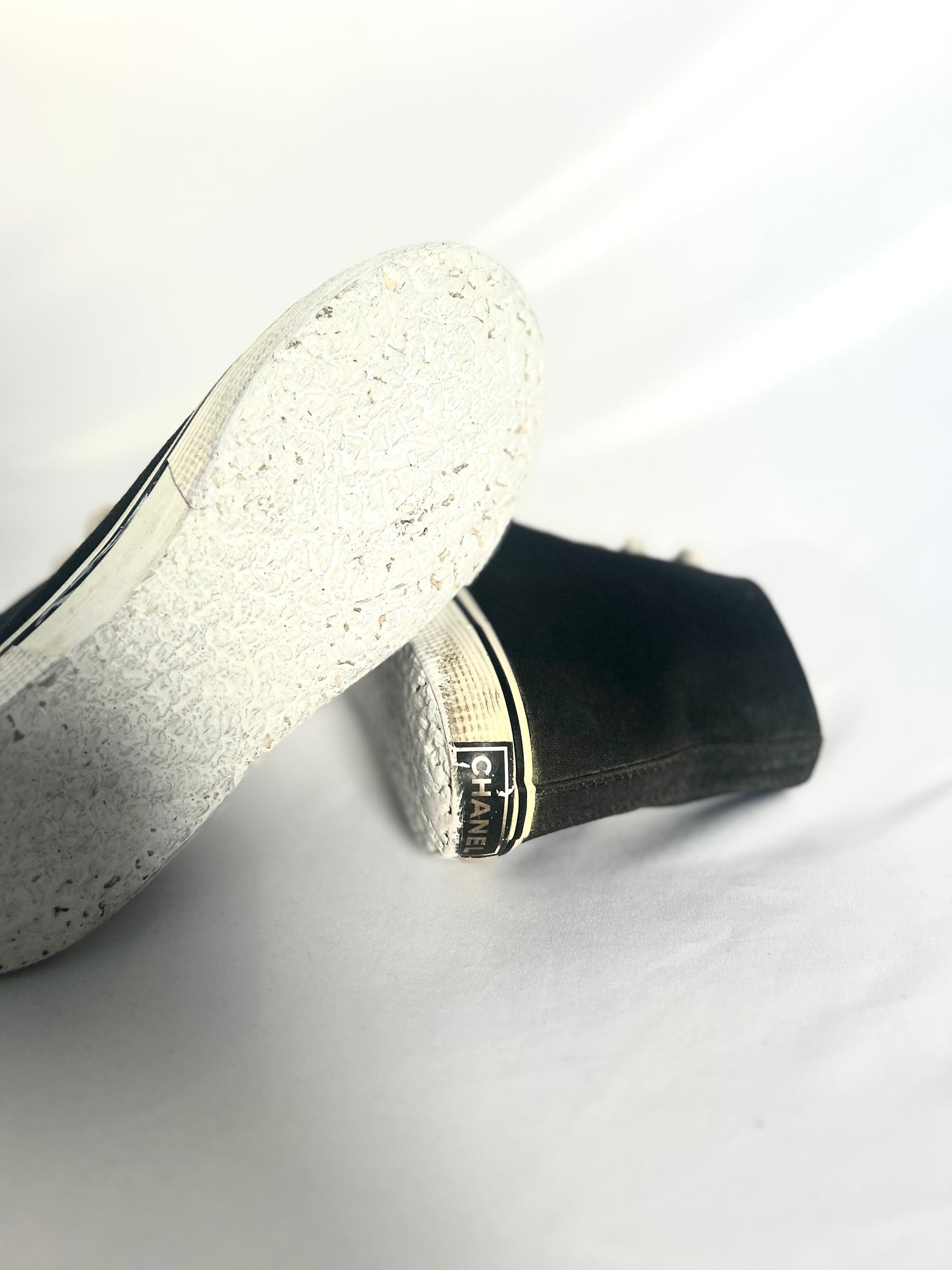 Chocolate Brown Chanel 1980s Vintage Medium Lambskin Classic Flap & Chanel Sneakers