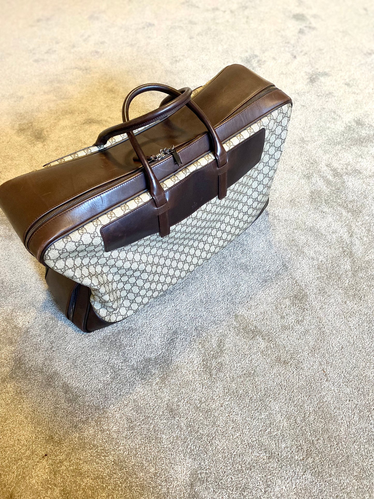 Gucci Soft Leather Luggage