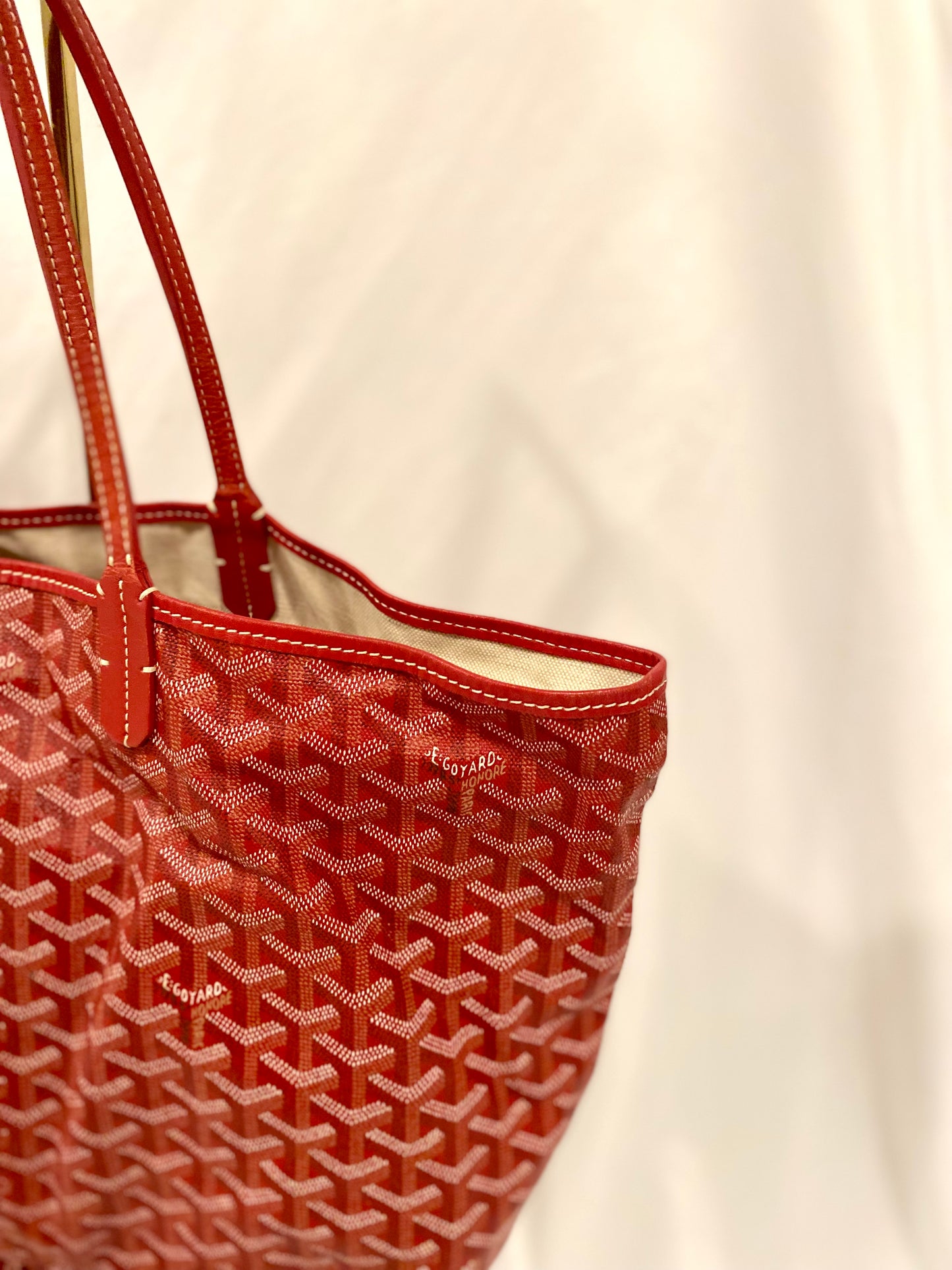 Goyard Red Saint Louis PM