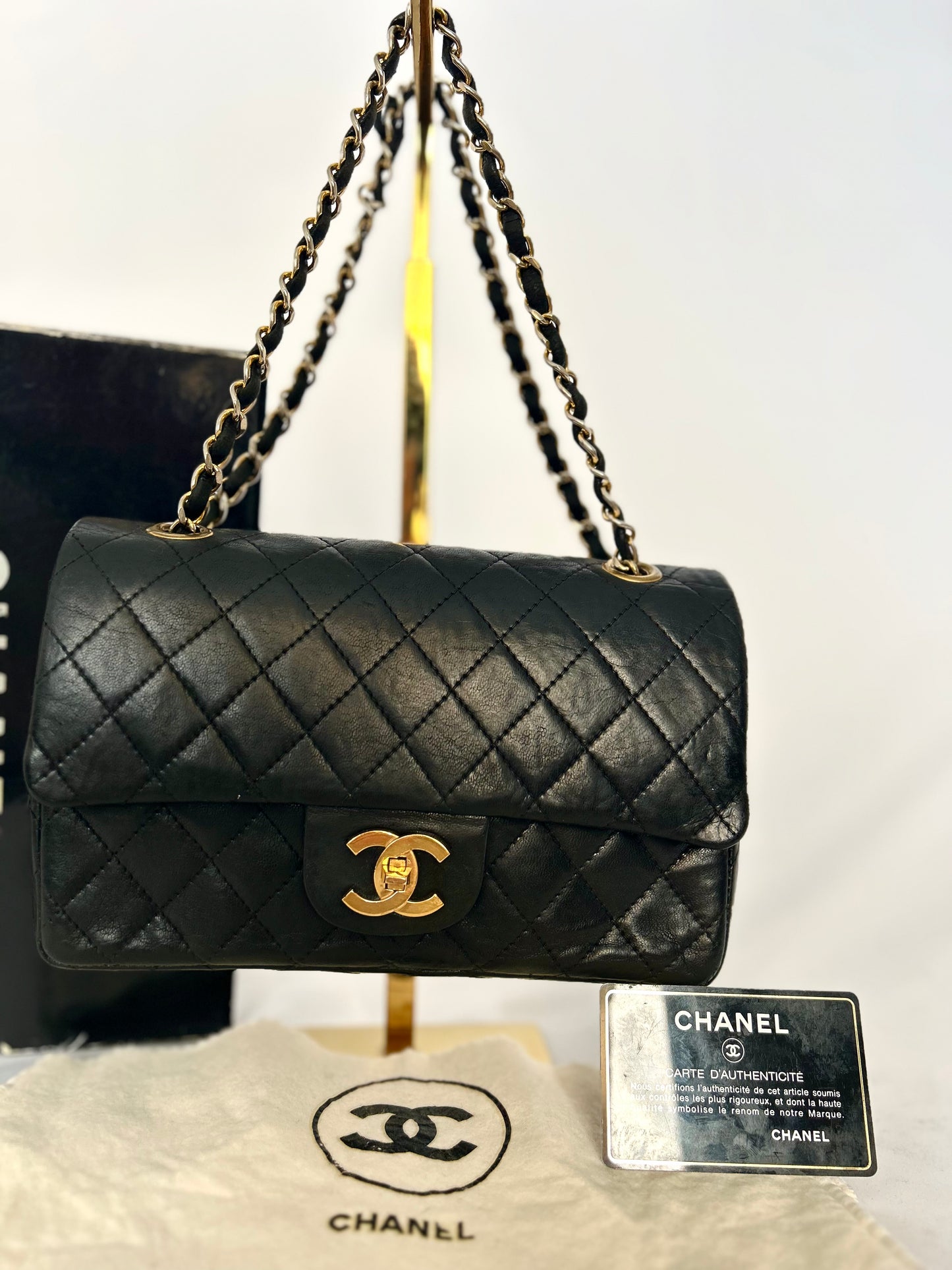 Chanel Small Lambskin Classic Flap