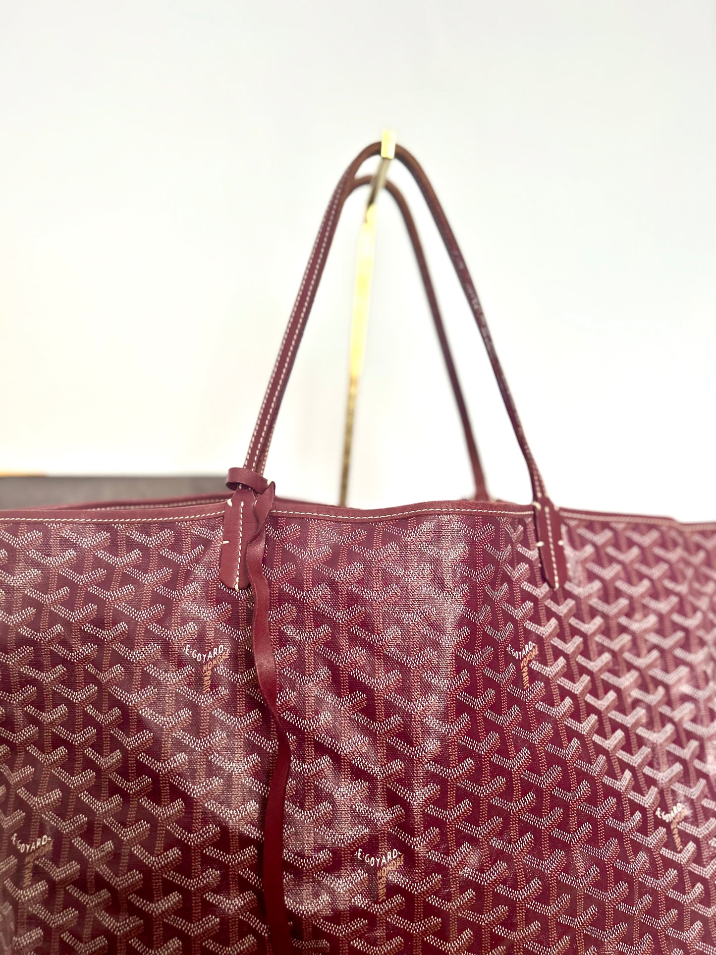 Goyard Burgundy Saint Louis GM