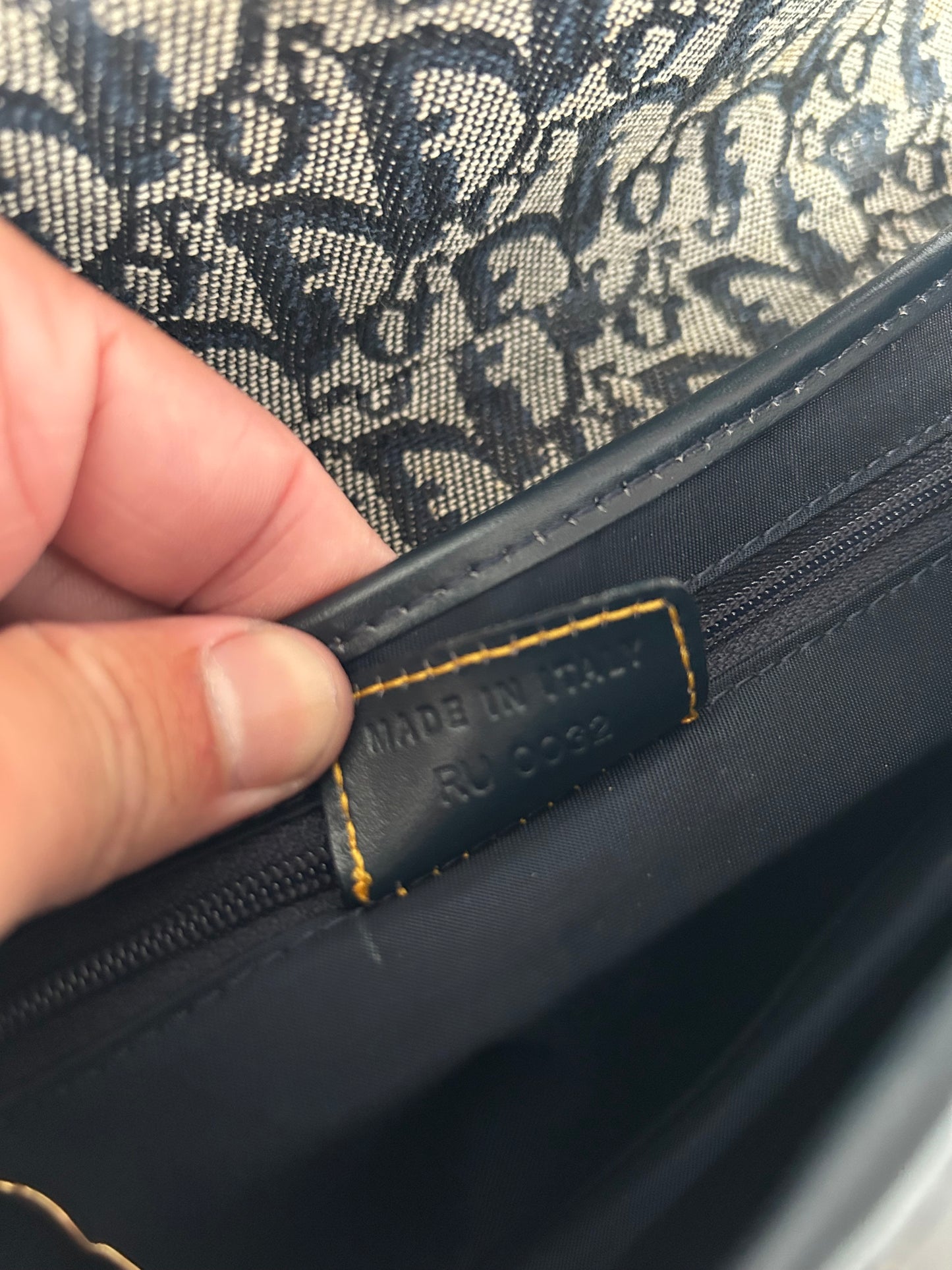 Dior Classic Monogram Saddle Bag